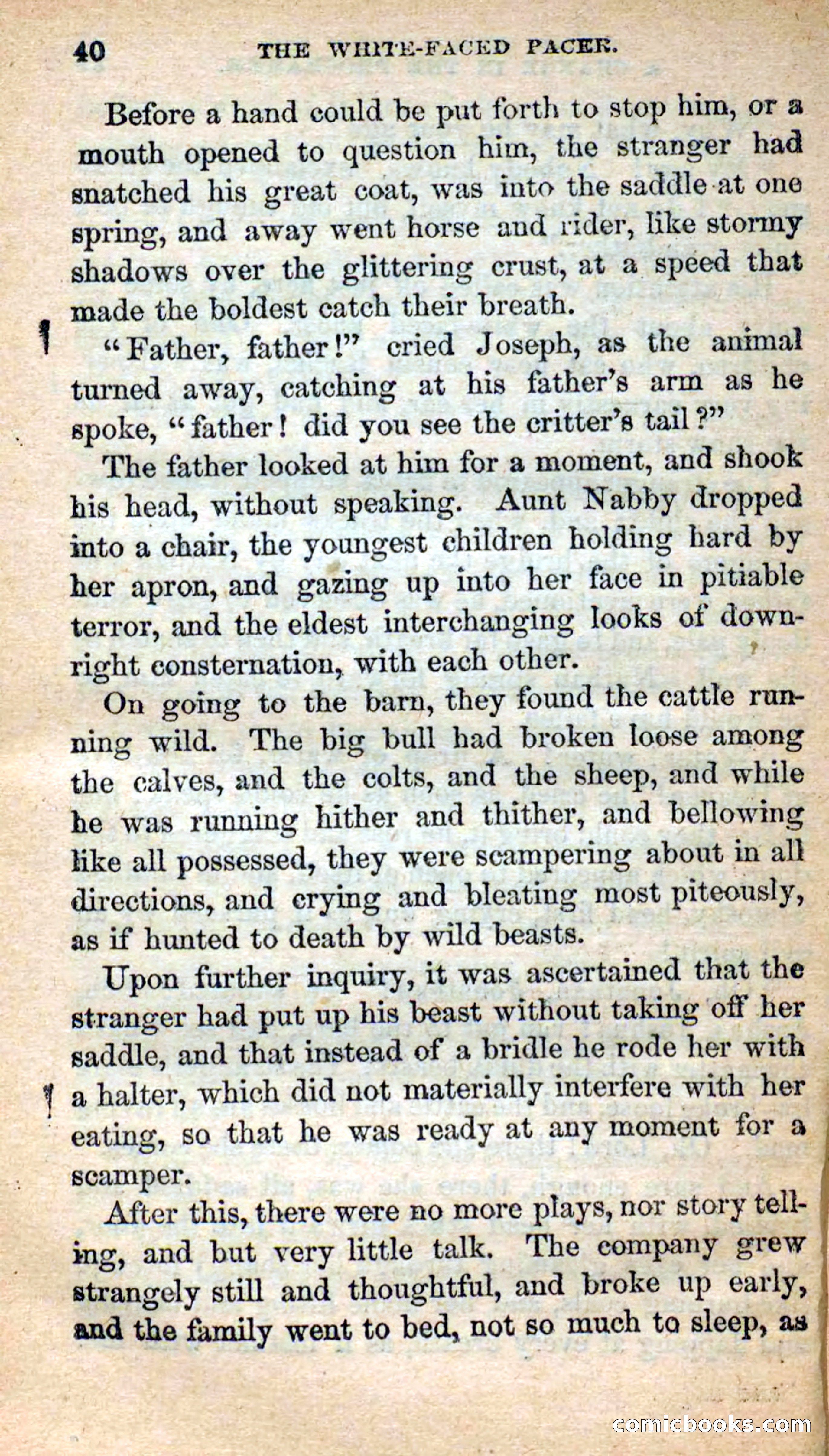 The White-Faced Pacer — page 38 of 101
