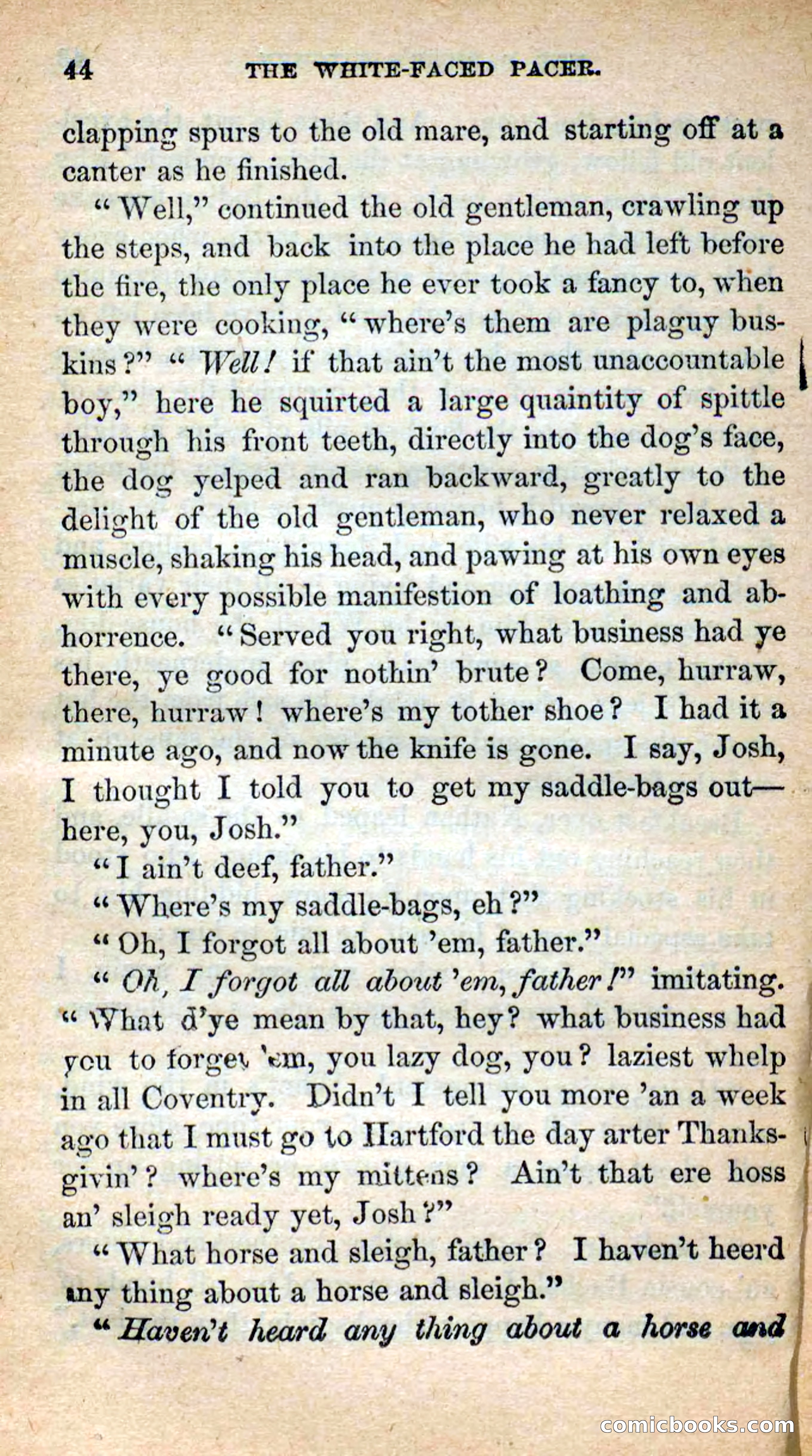 The White-Faced Pacer — page 42 of 101