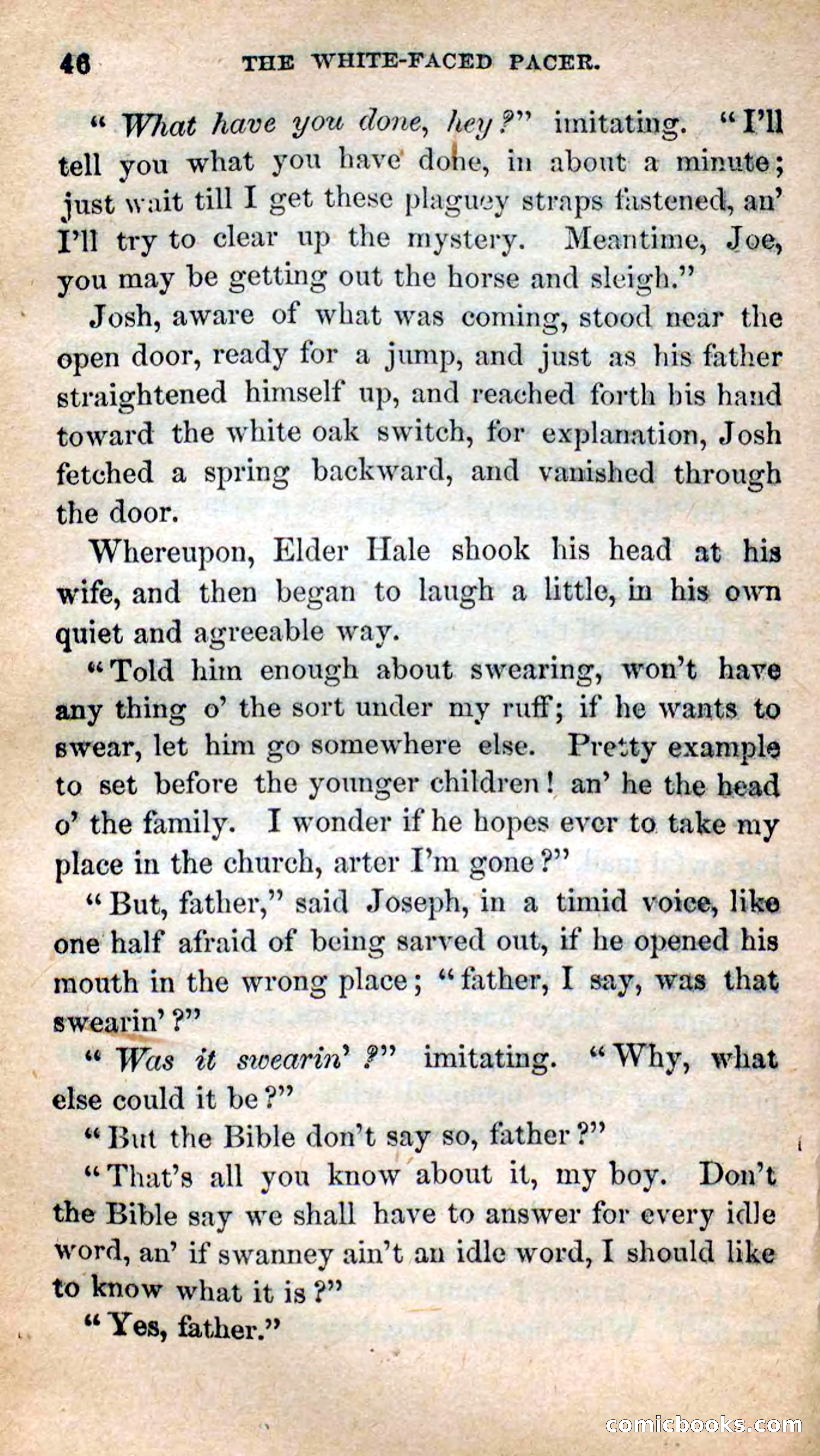 The White-Faced Pacer — page 44 of 101