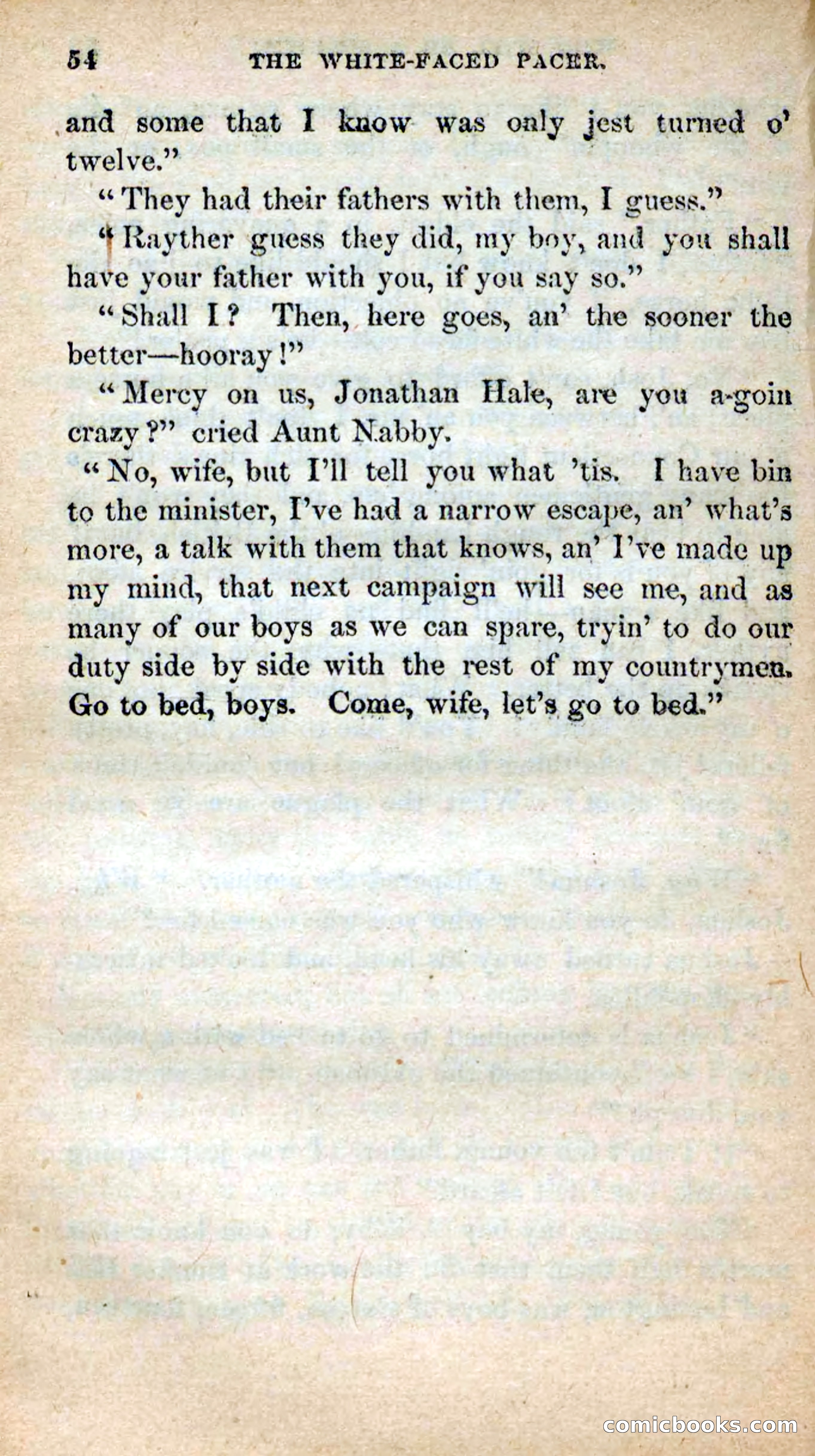 The White-Faced Pacer — page 52 of 101
