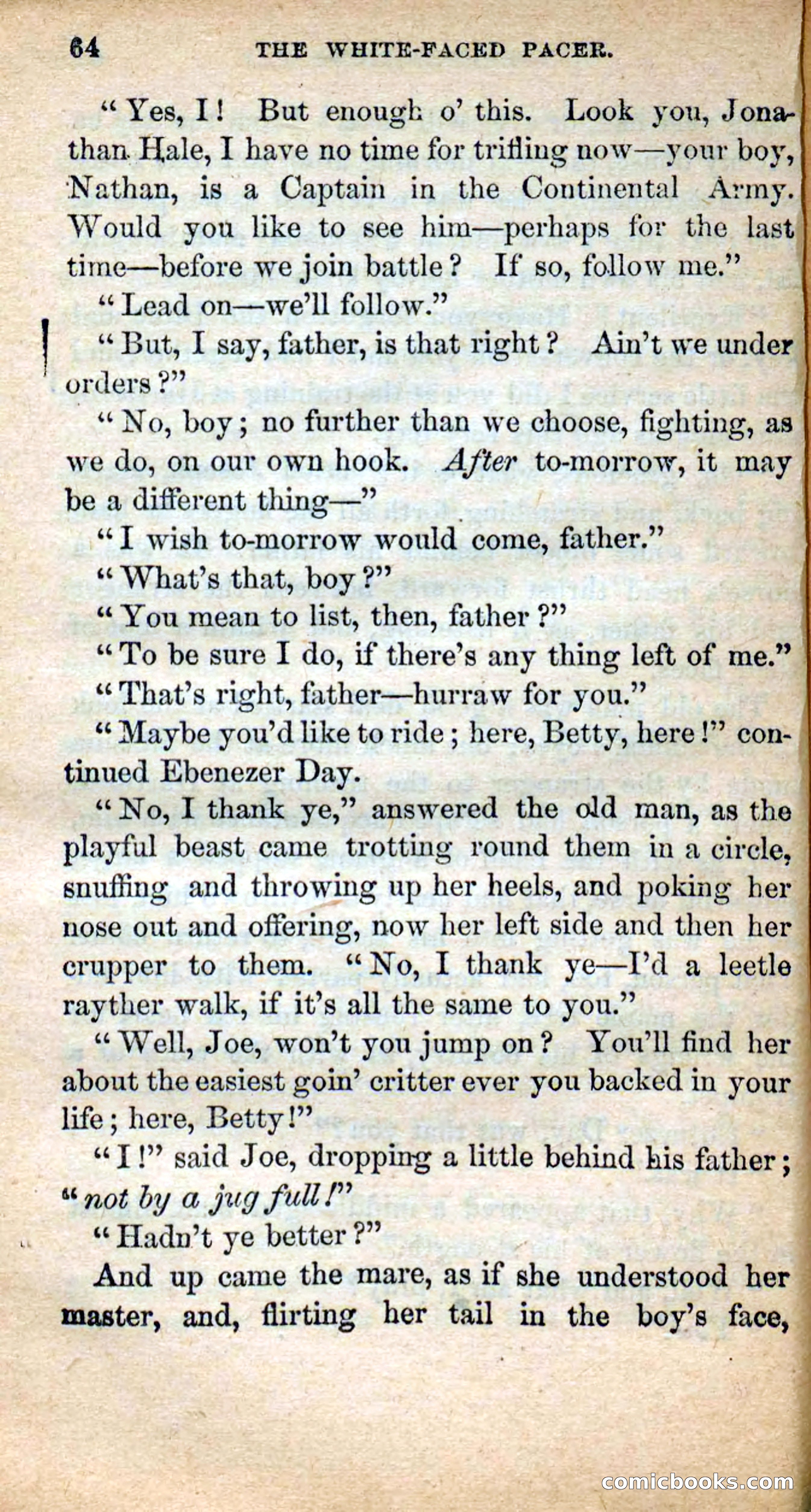 The White-Faced Pacer — page 62 of 101