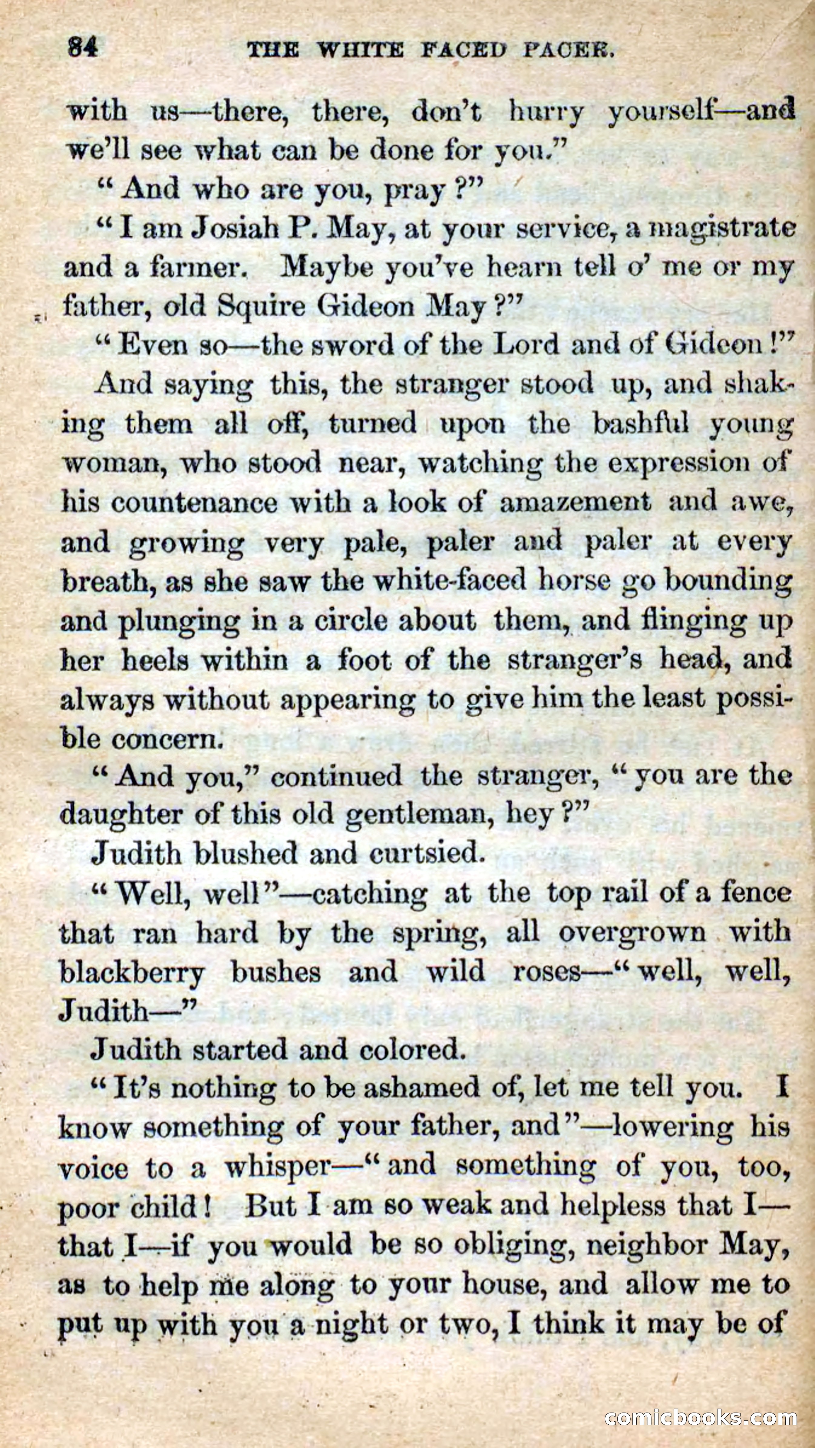 The White-Faced Pacer — page 82 of 101