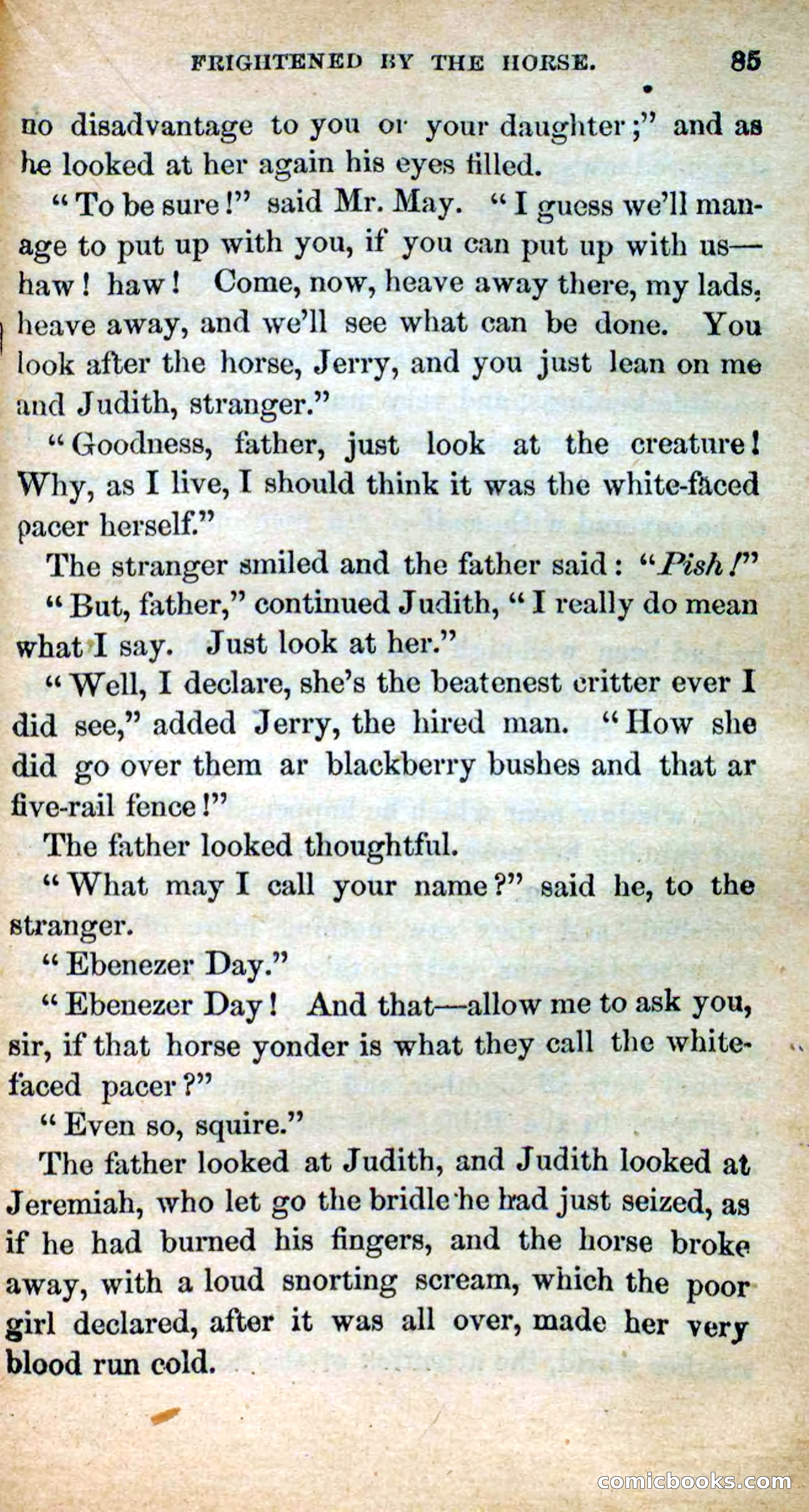 The White-Faced Pacer — page 83 of 101