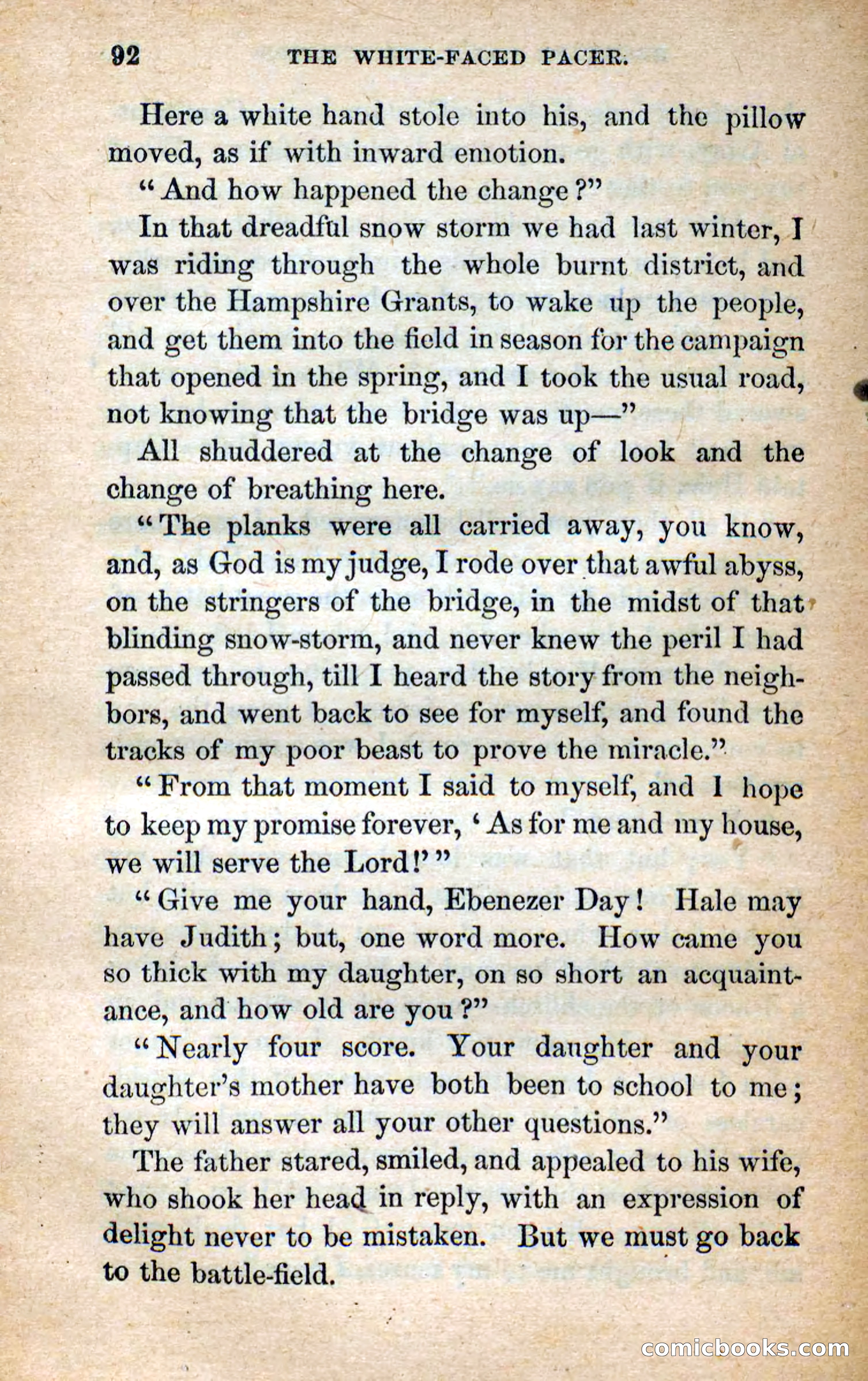 The White-Faced Pacer — page 91 of 101