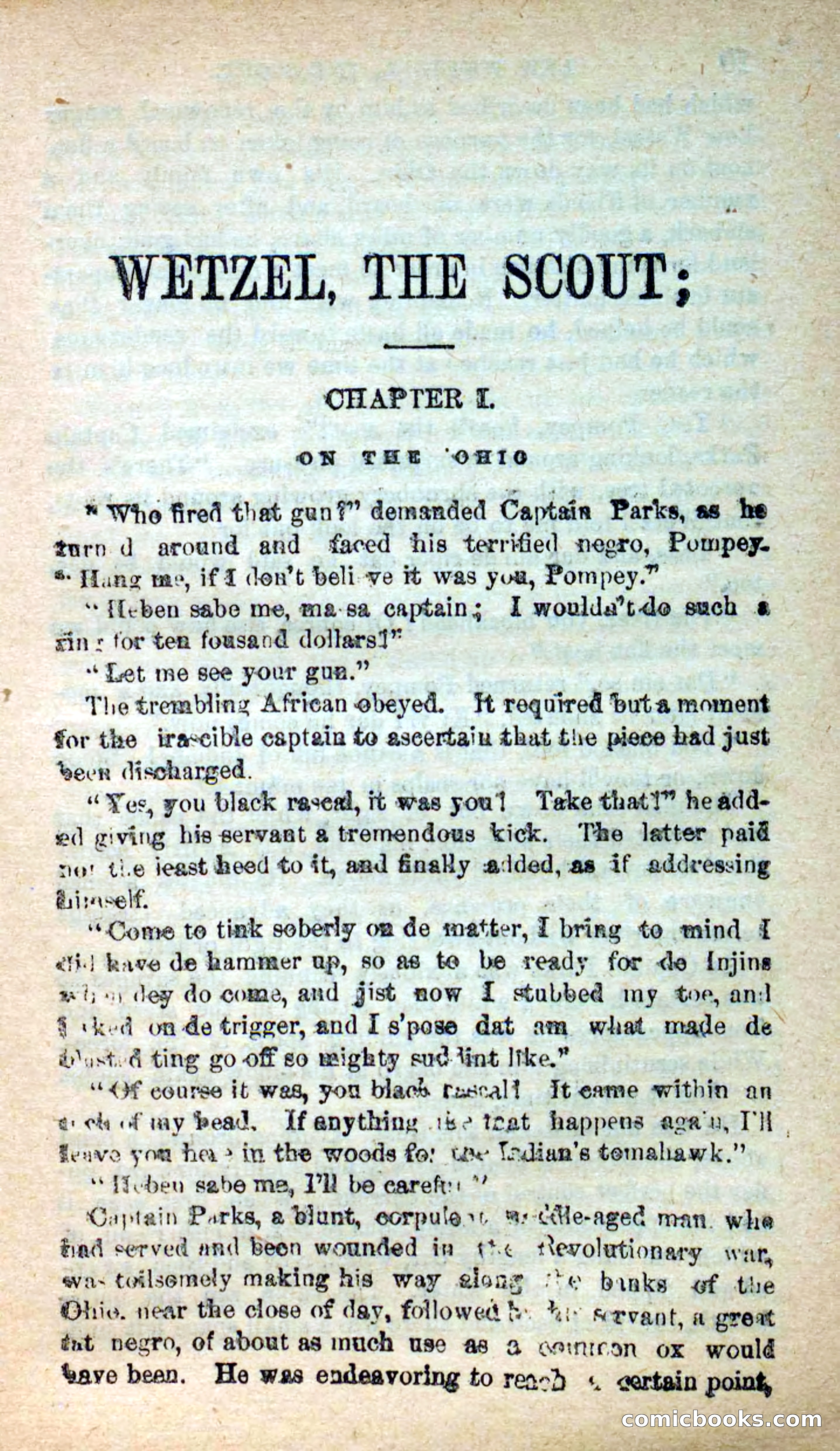 Wetzel, the Scout — page 5 of 101