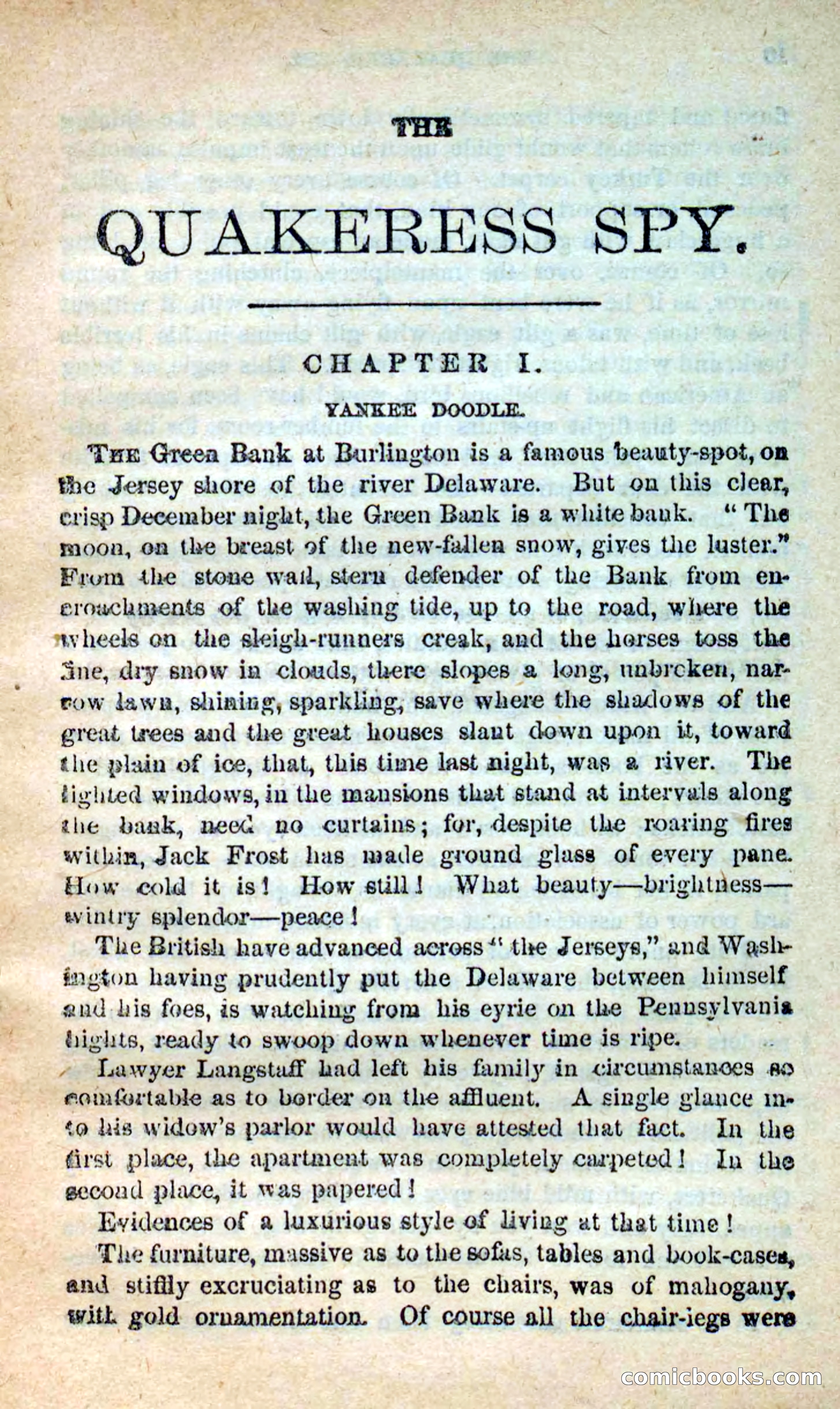 The Quakeress Spy — page 5 of 100