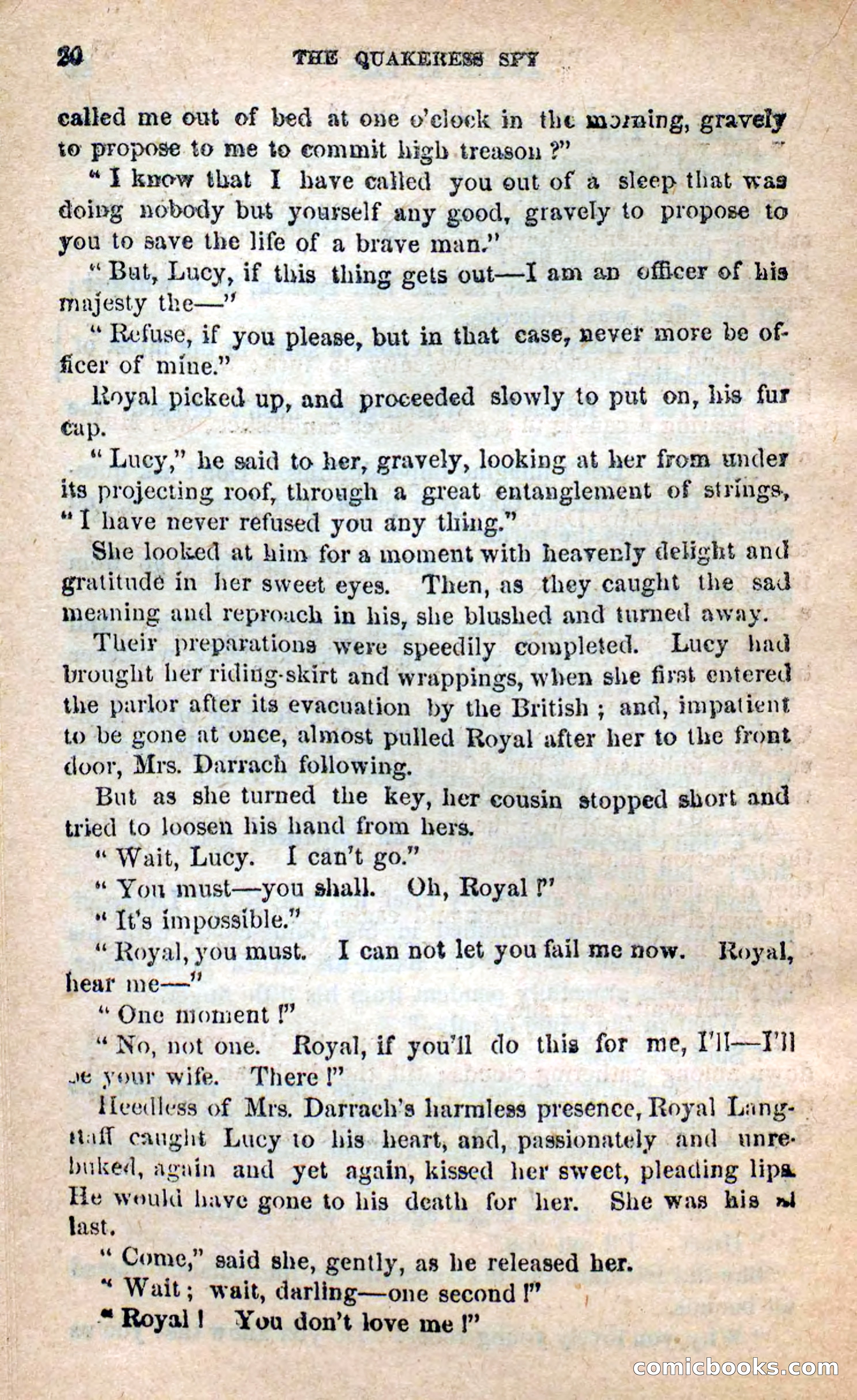 The Quakeress Spy — page 16 of 100