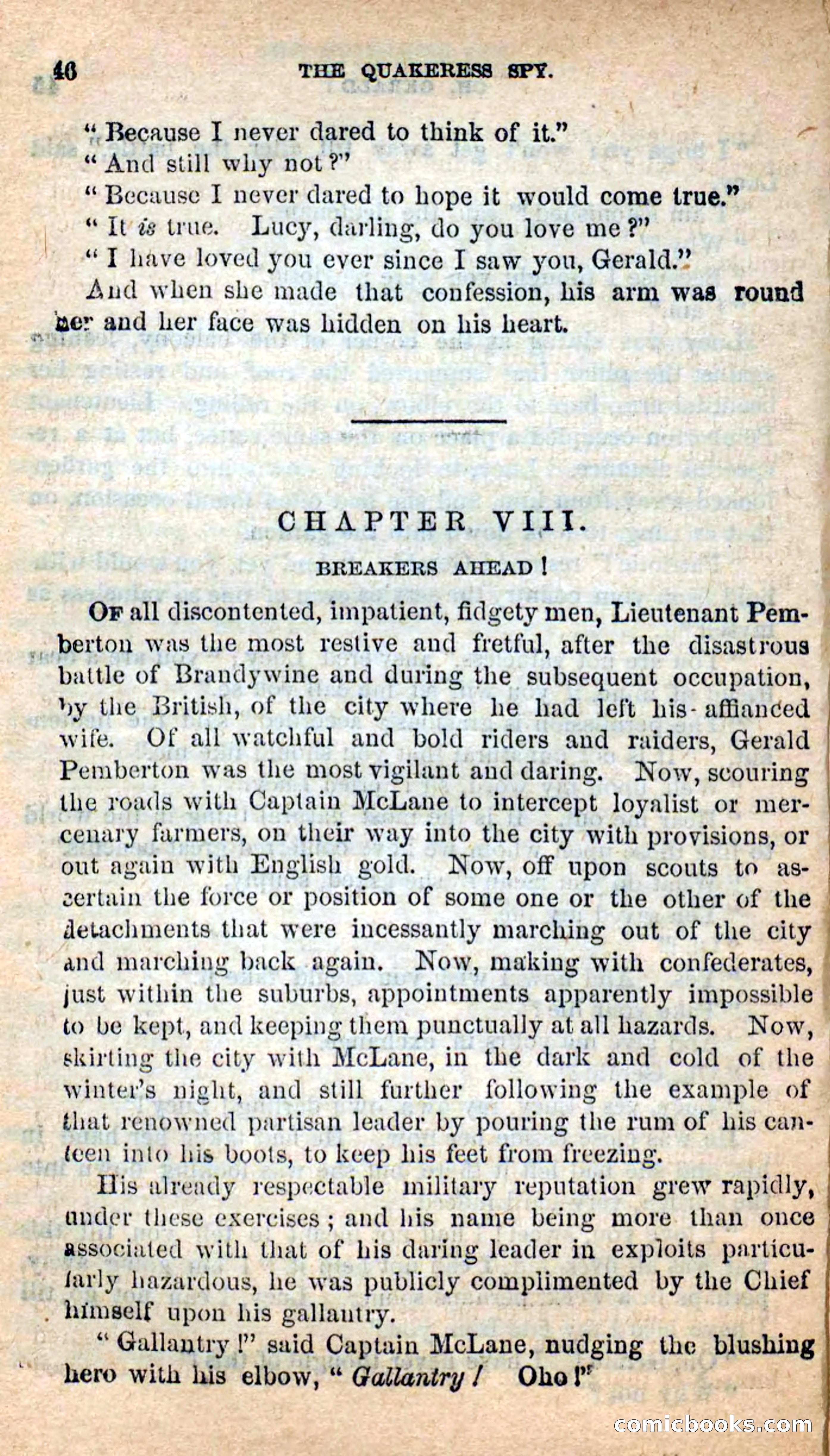 The Quakeress Spy — page 42 of 100