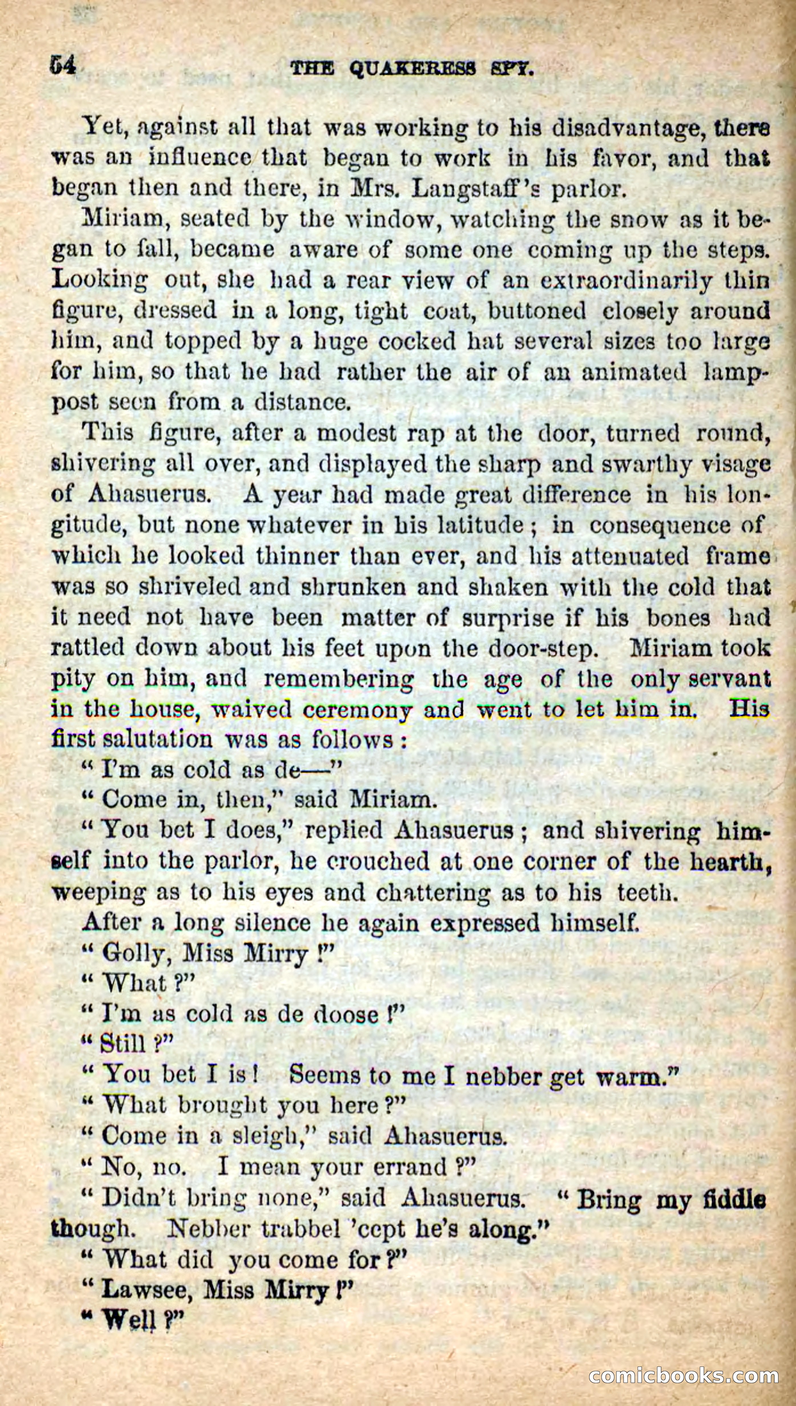 The Quakeress Spy — page 50 of 100