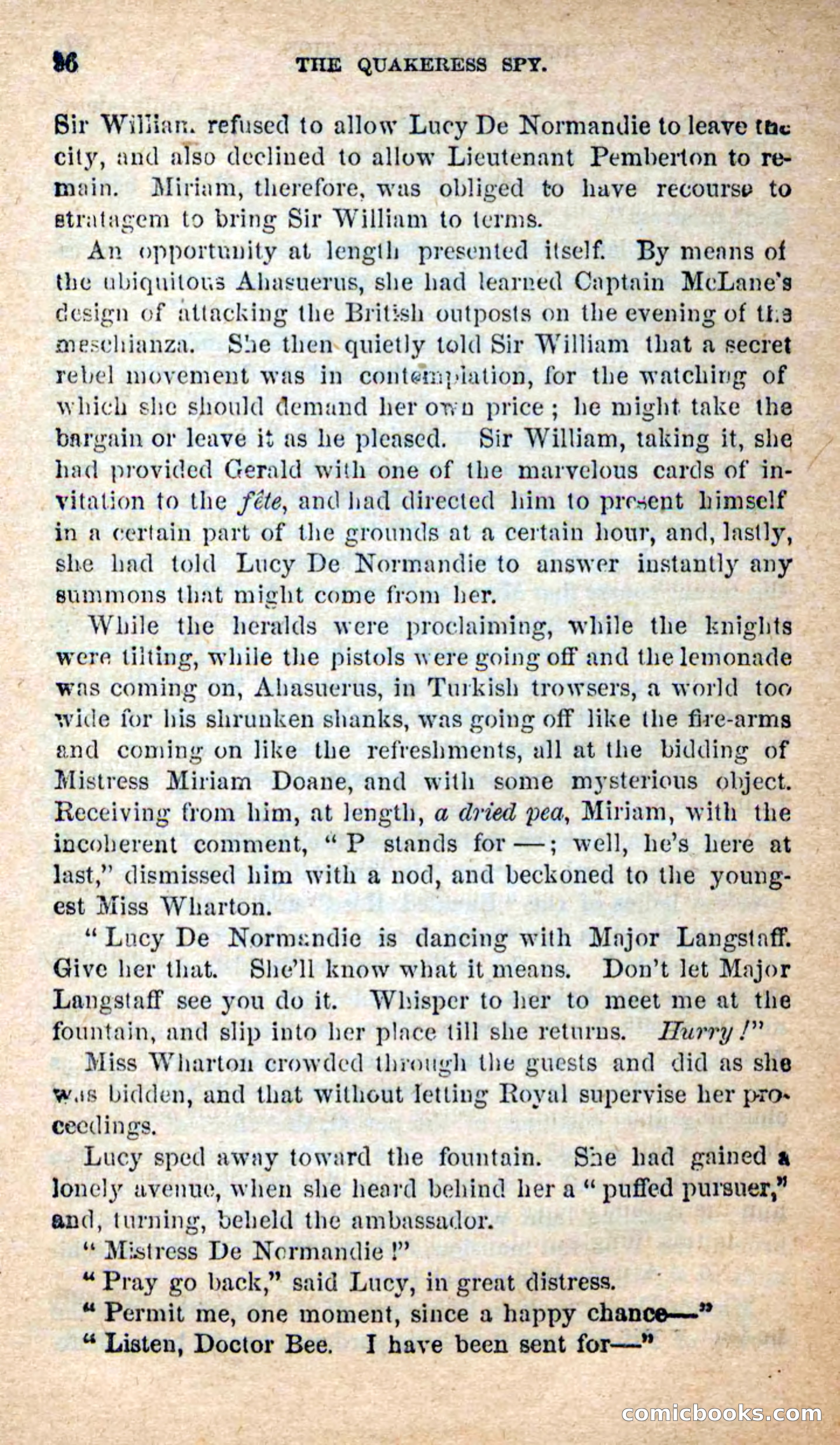 The Quakeress Spy — page 92 of 100