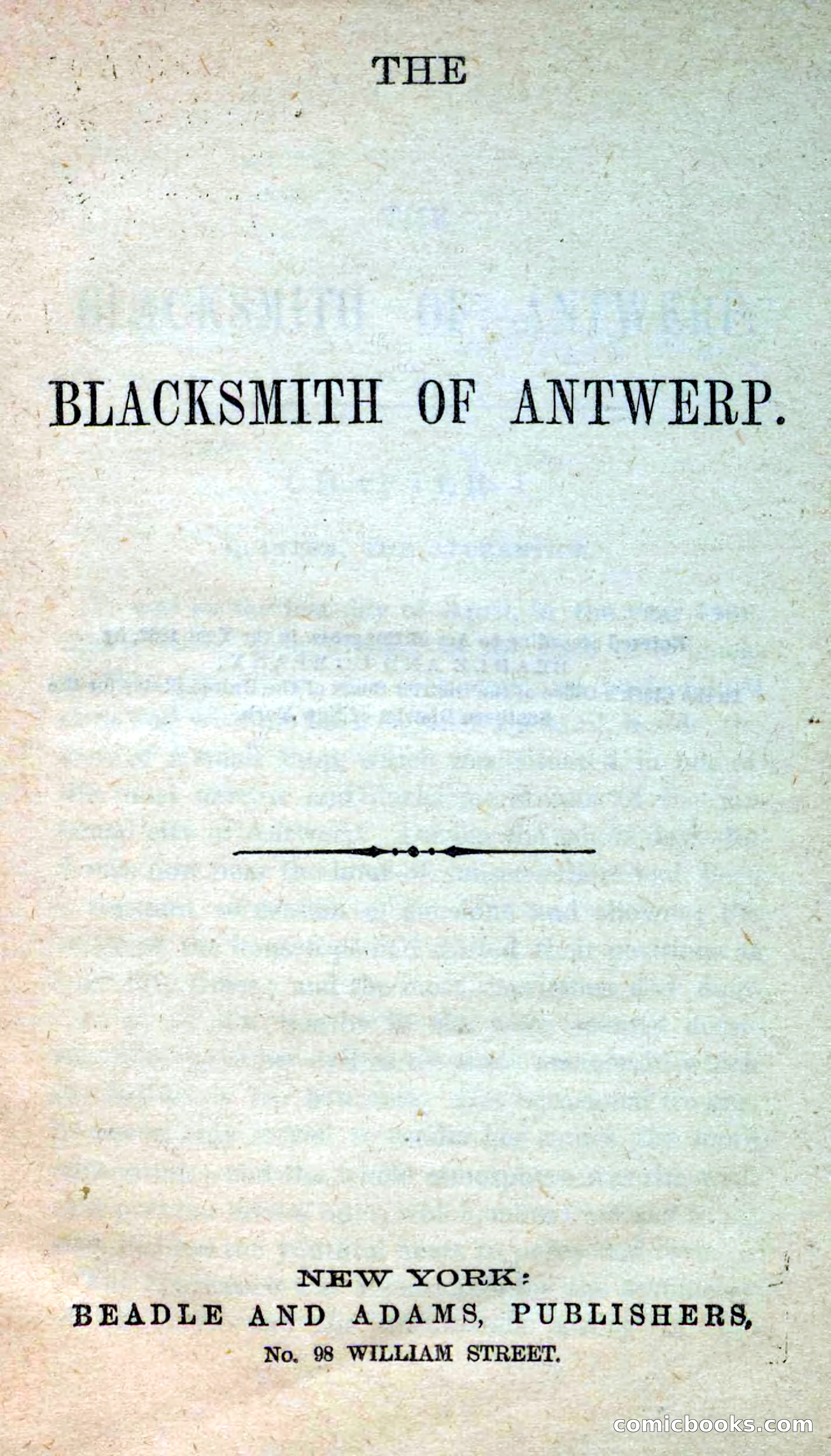 The Blacksmith of Antwerp — page 3 of 101