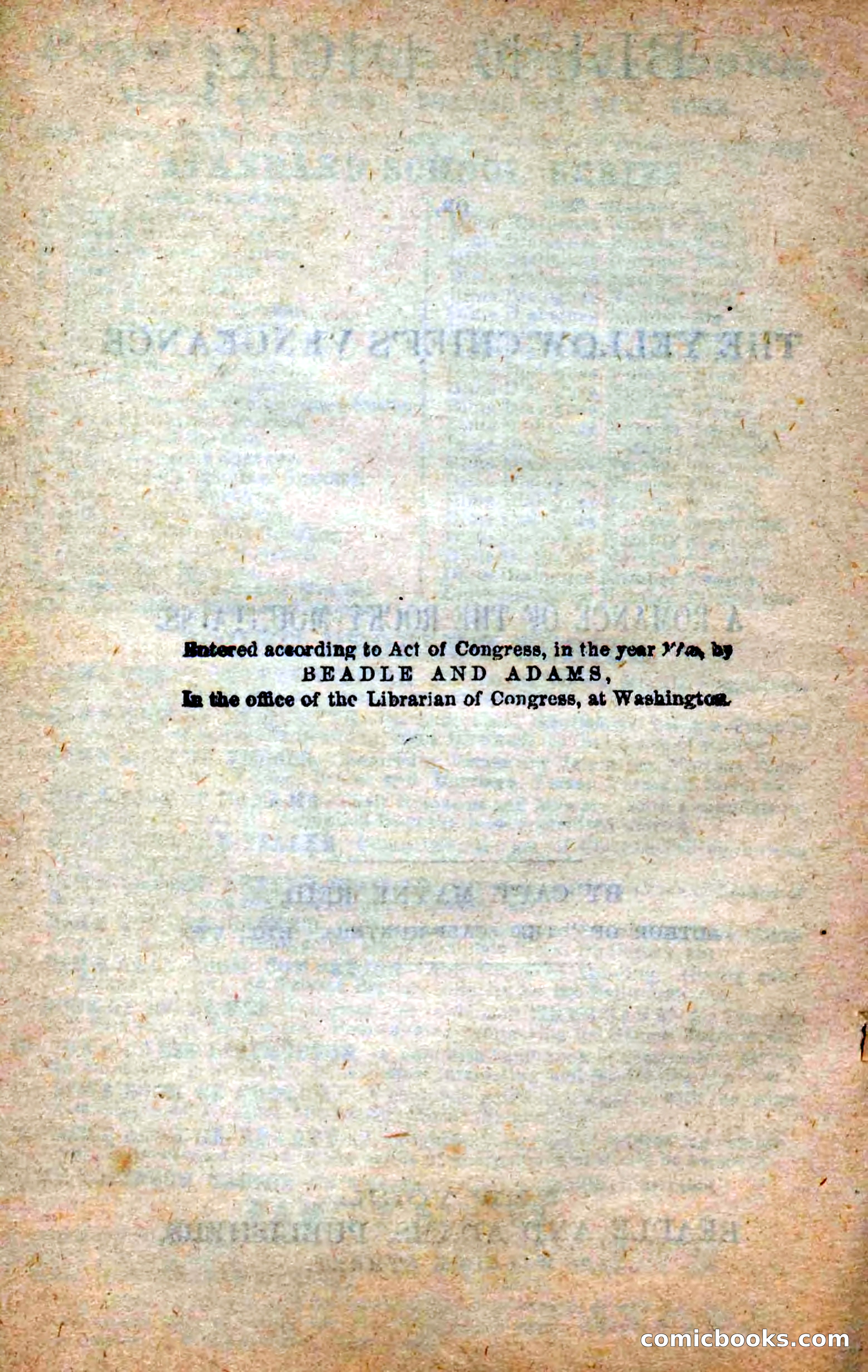 Beadle's New Dime Novels: Blue Dick — page 4 of 100