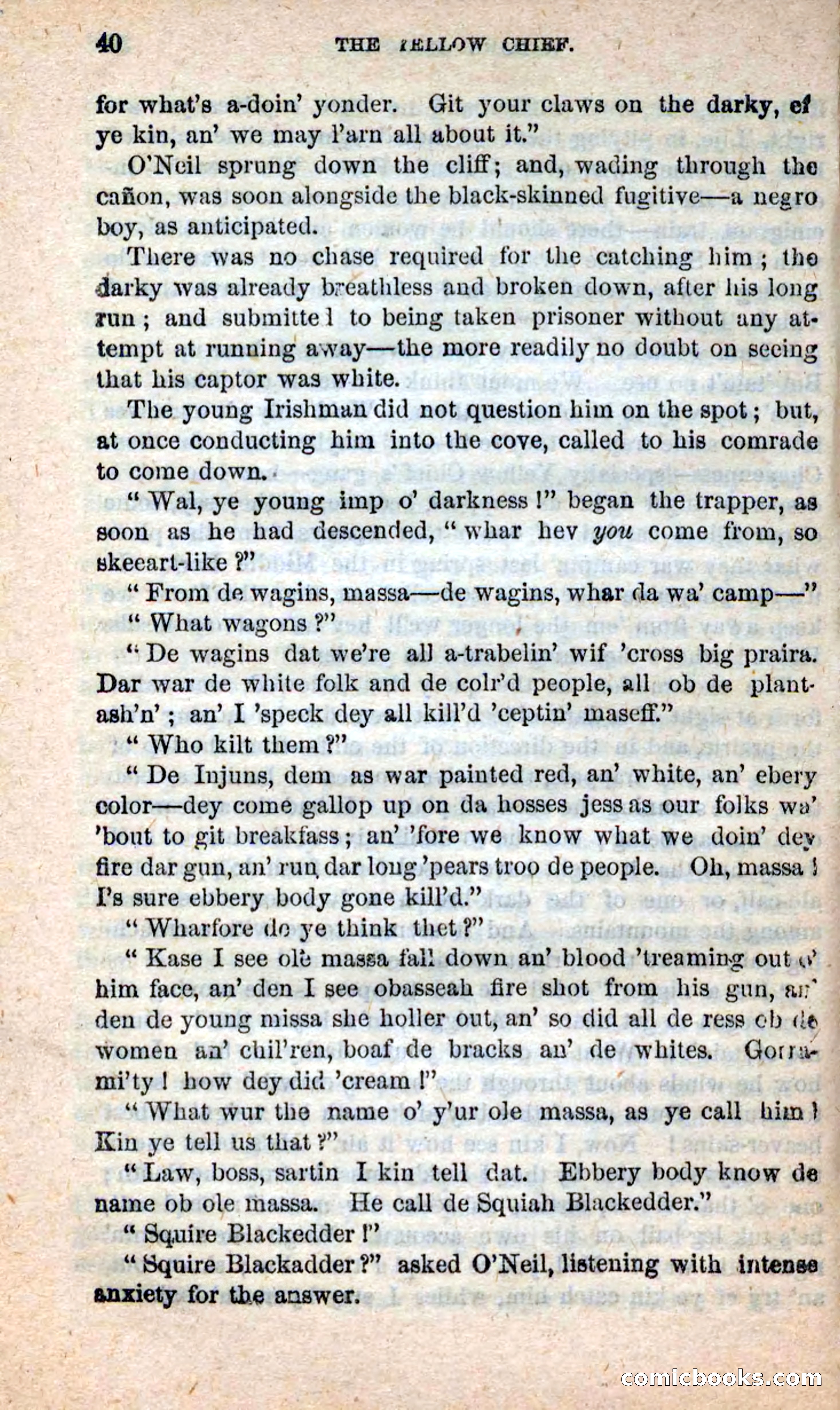 Beadle's New Dime Novels: Blue Dick — page 36 of 100