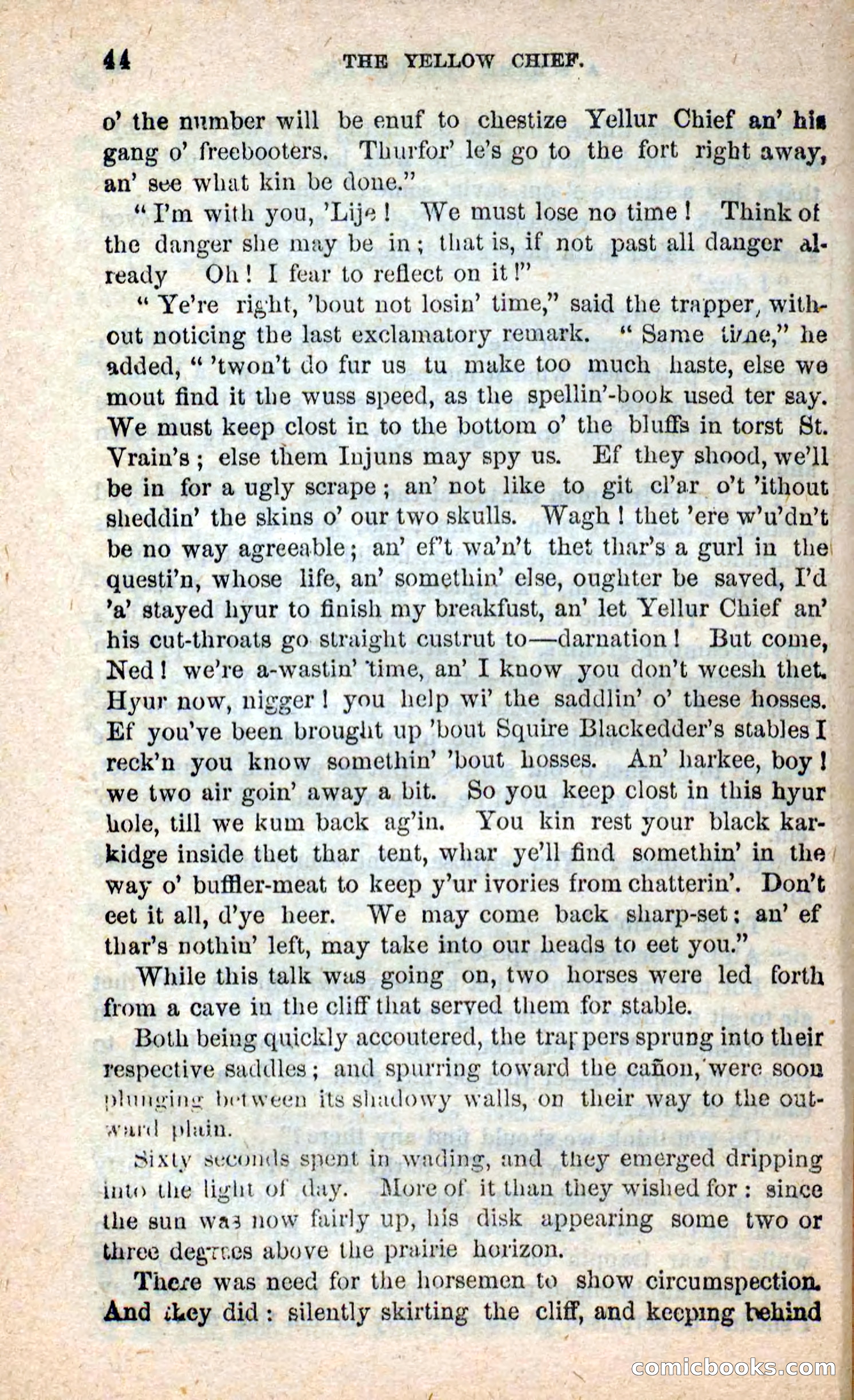 Beadle's New Dime Novels: Blue Dick — page 40 of 100