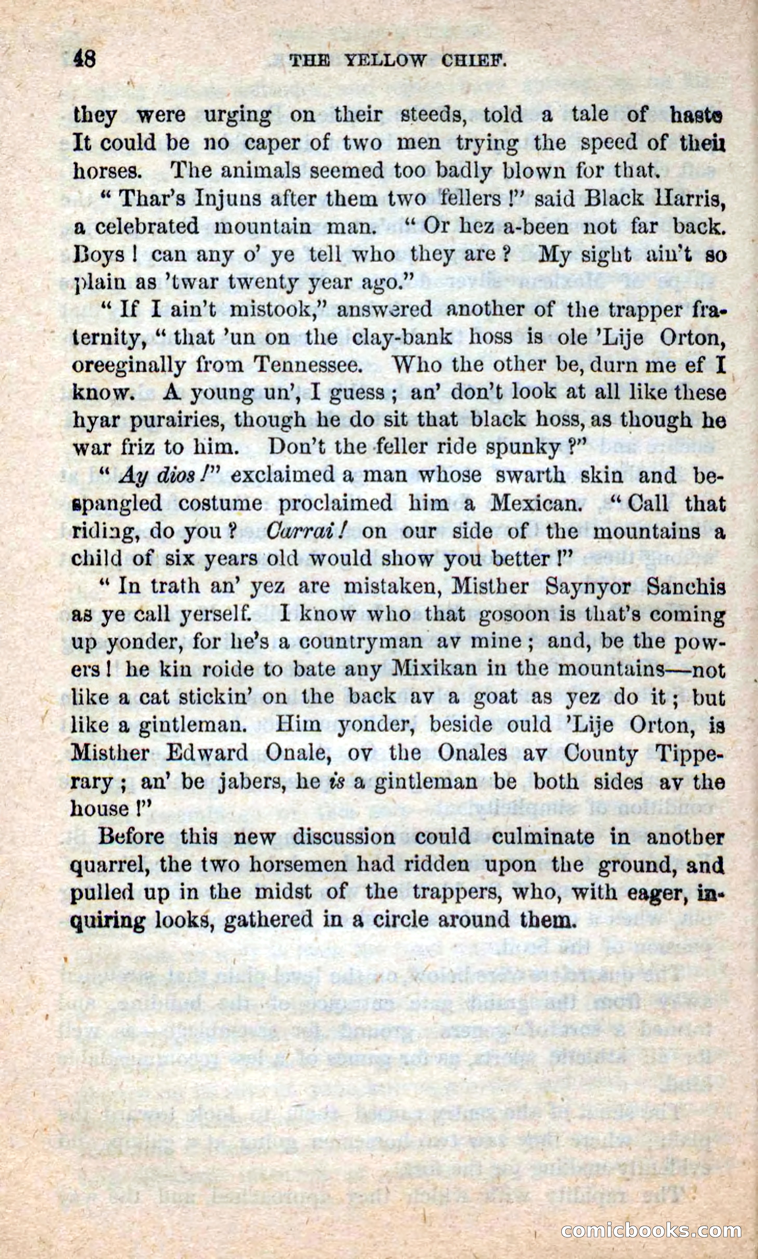 Beadle's New Dime Novels: Blue Dick — page 44 of 100