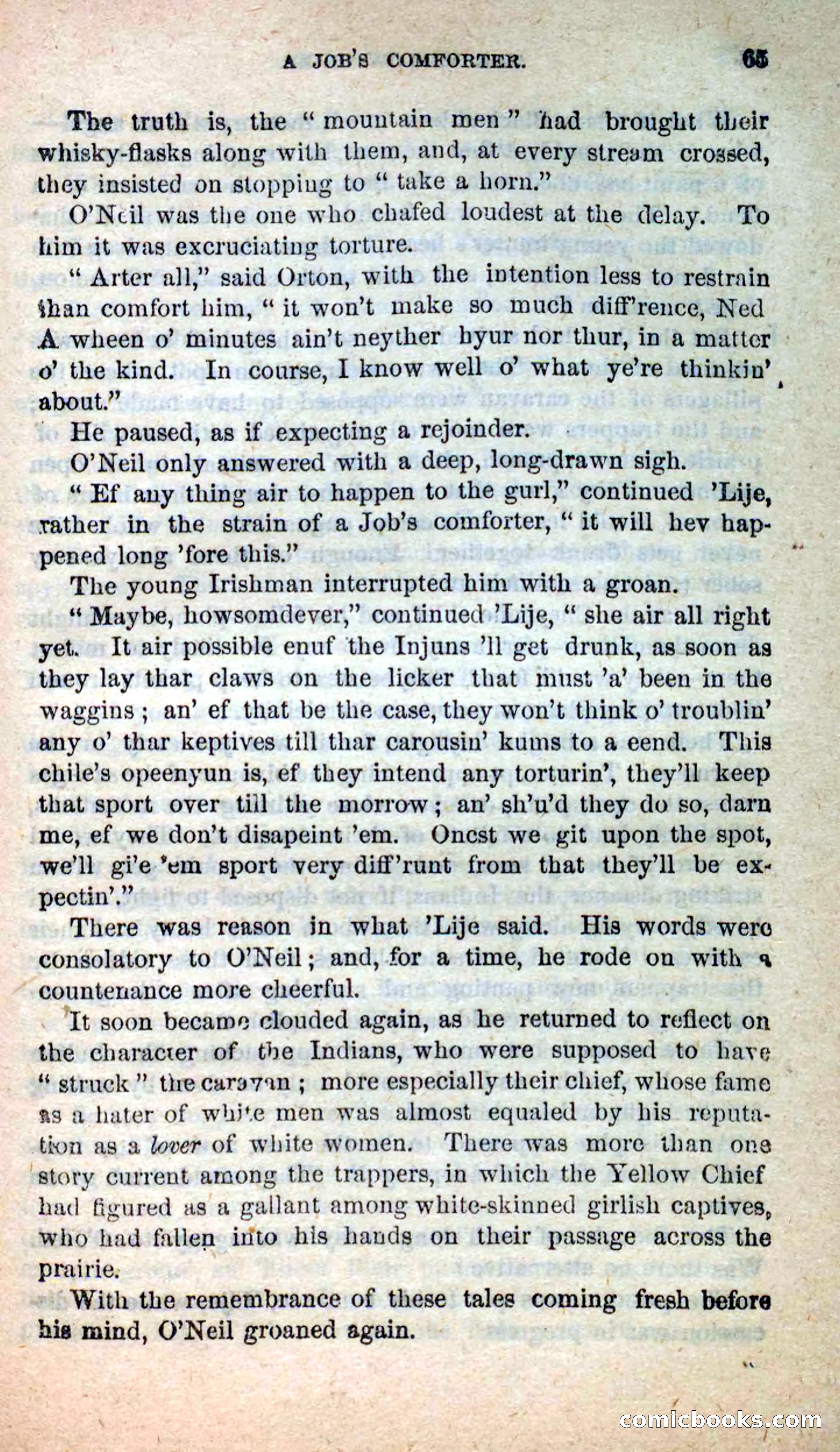 Beadle's New Dime Novels: Blue Dick — page 61 of 100