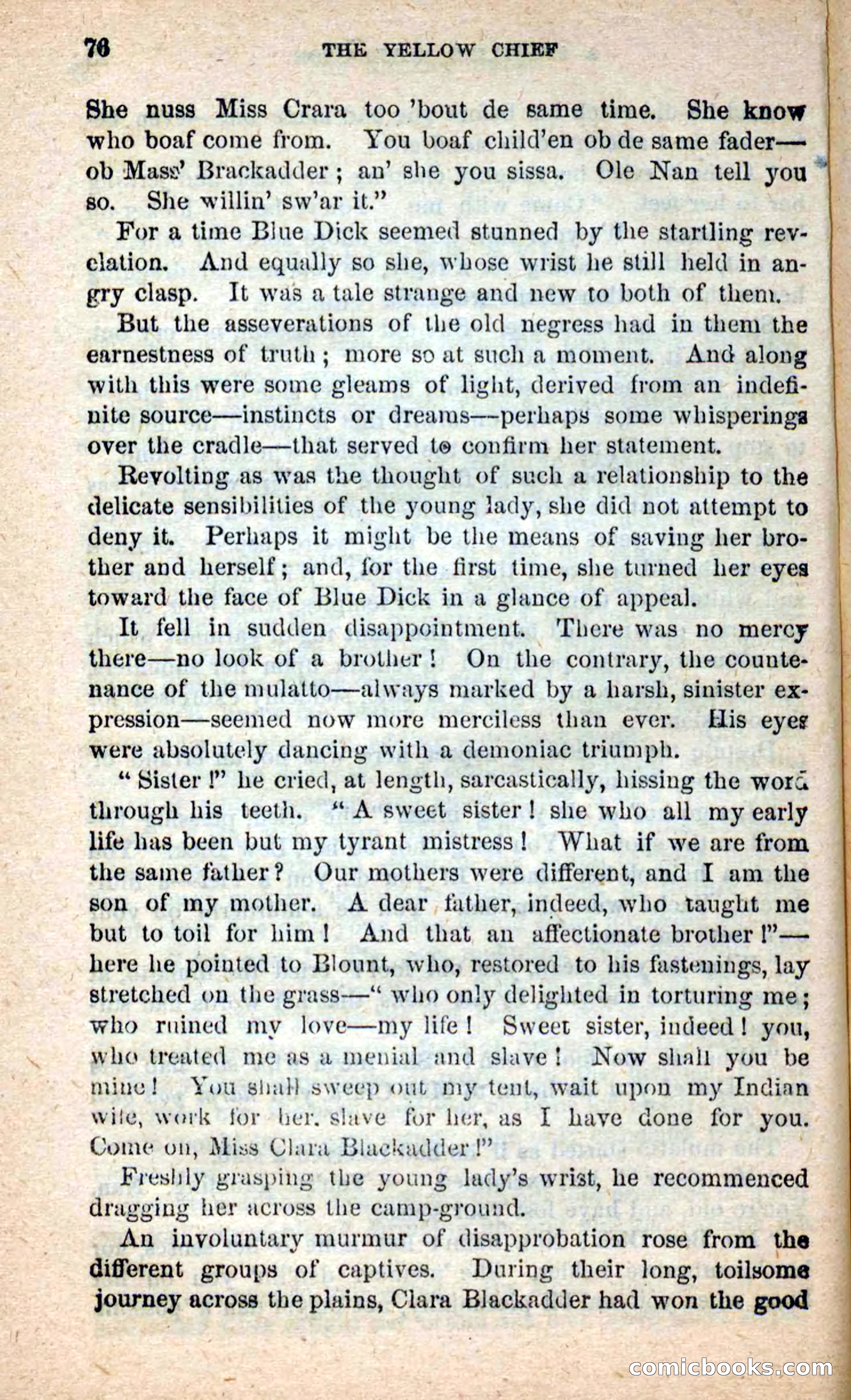 Beadle's New Dime Novels: Blue Dick — page 72 of 100