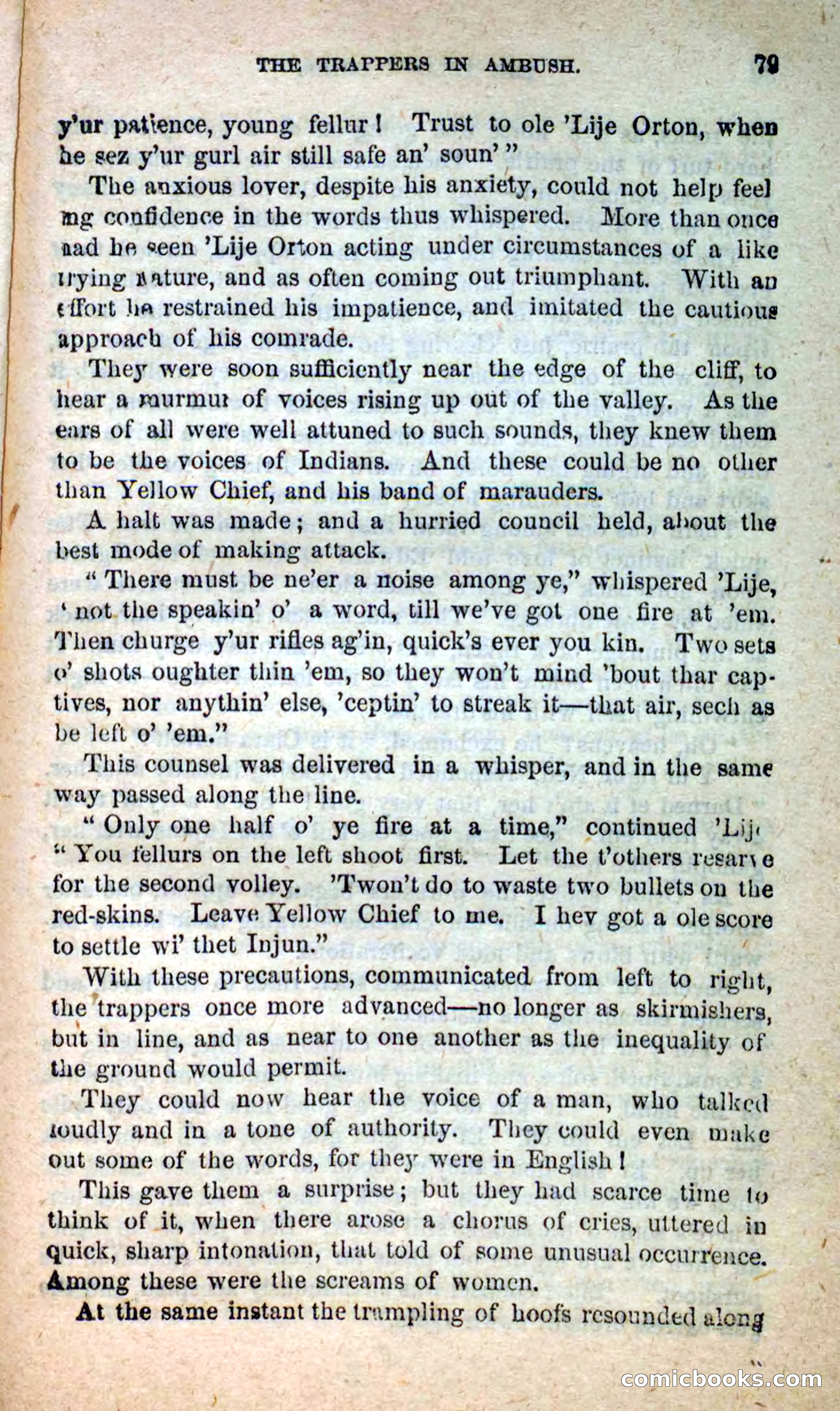 Beadle's New Dime Novels: Blue Dick — page 75 of 100