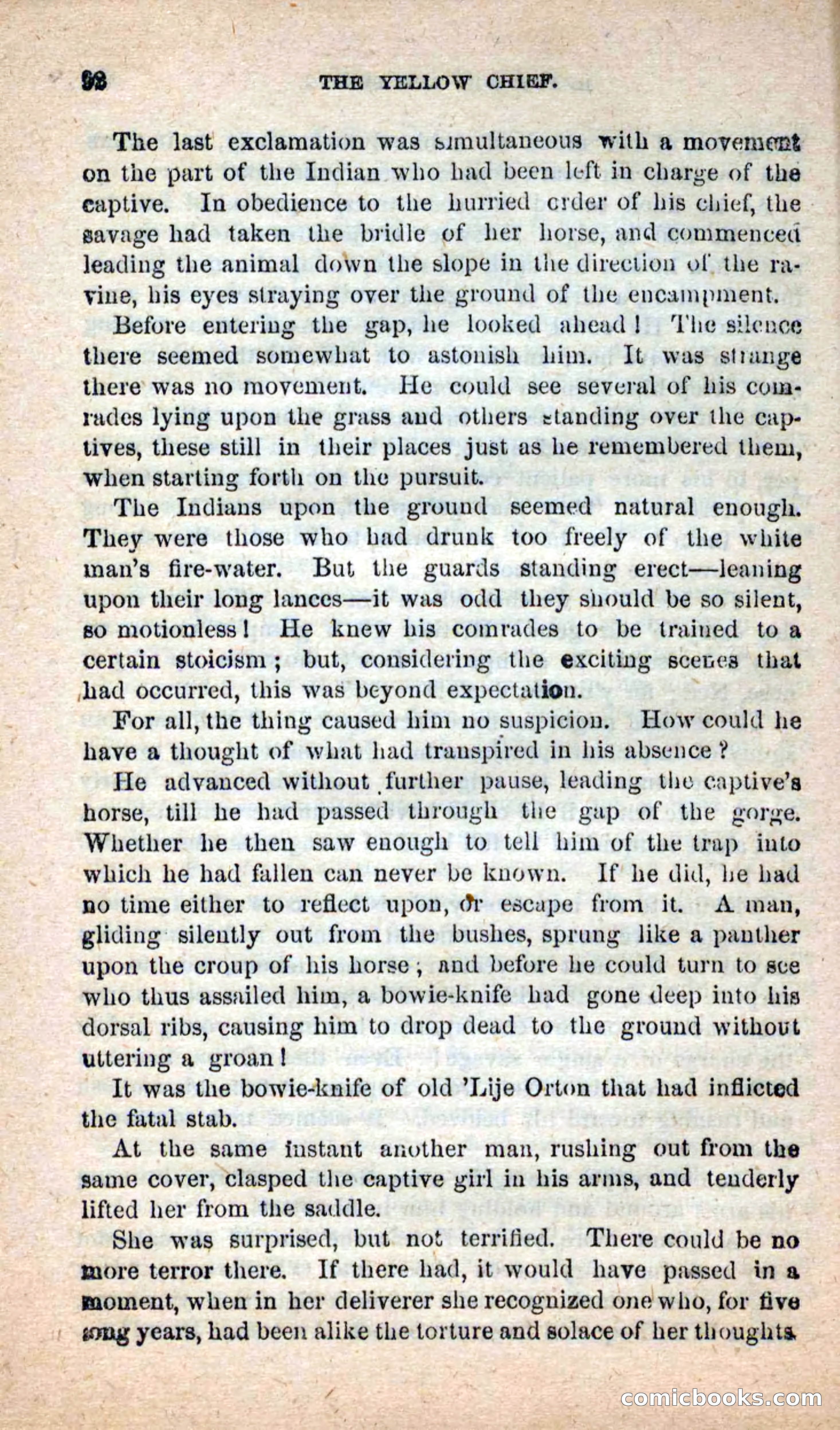 Beadle's New Dime Novels: Blue Dick — page 88 of 100