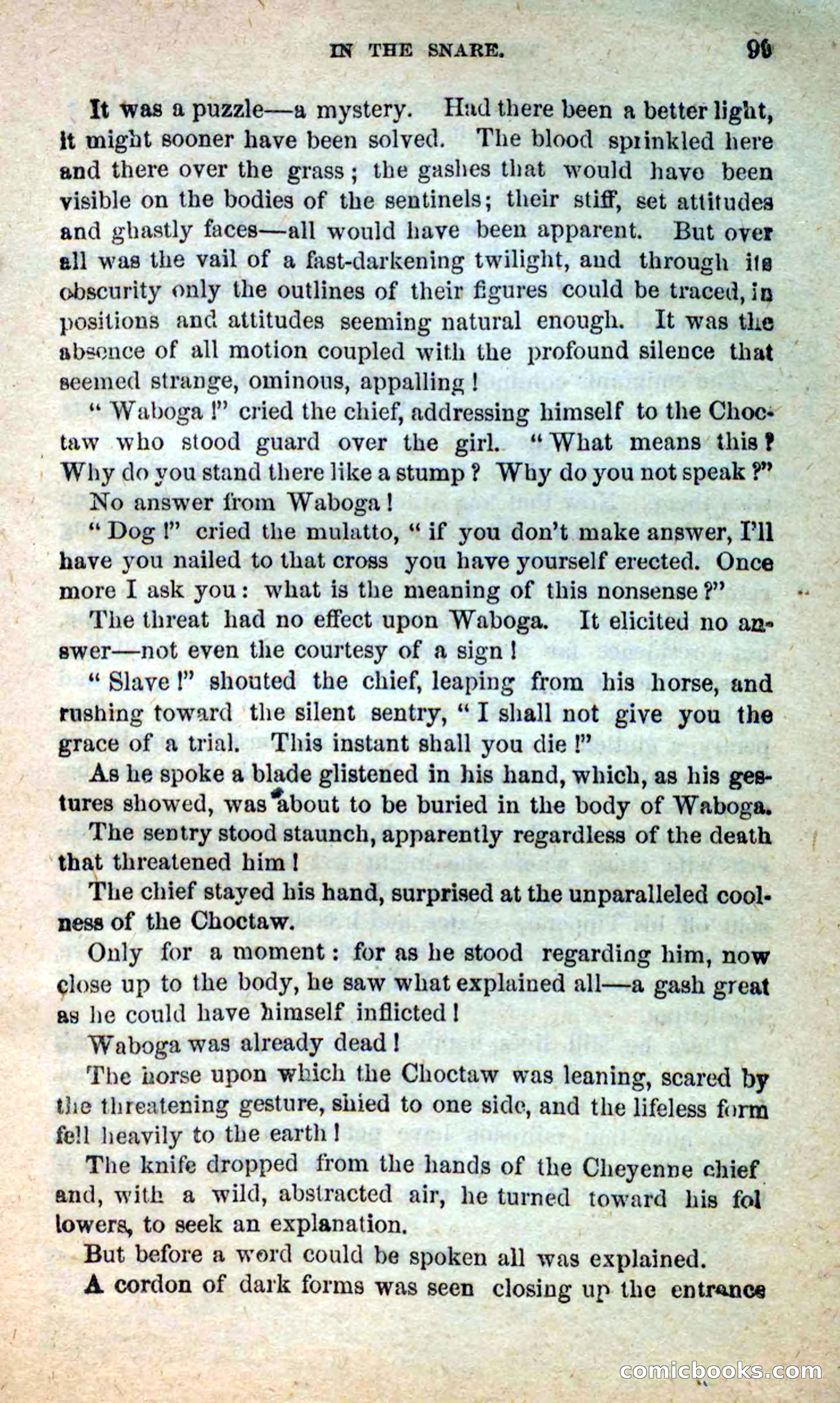 Beadle's New Dime Novels: Blue Dick — page 95 of 100