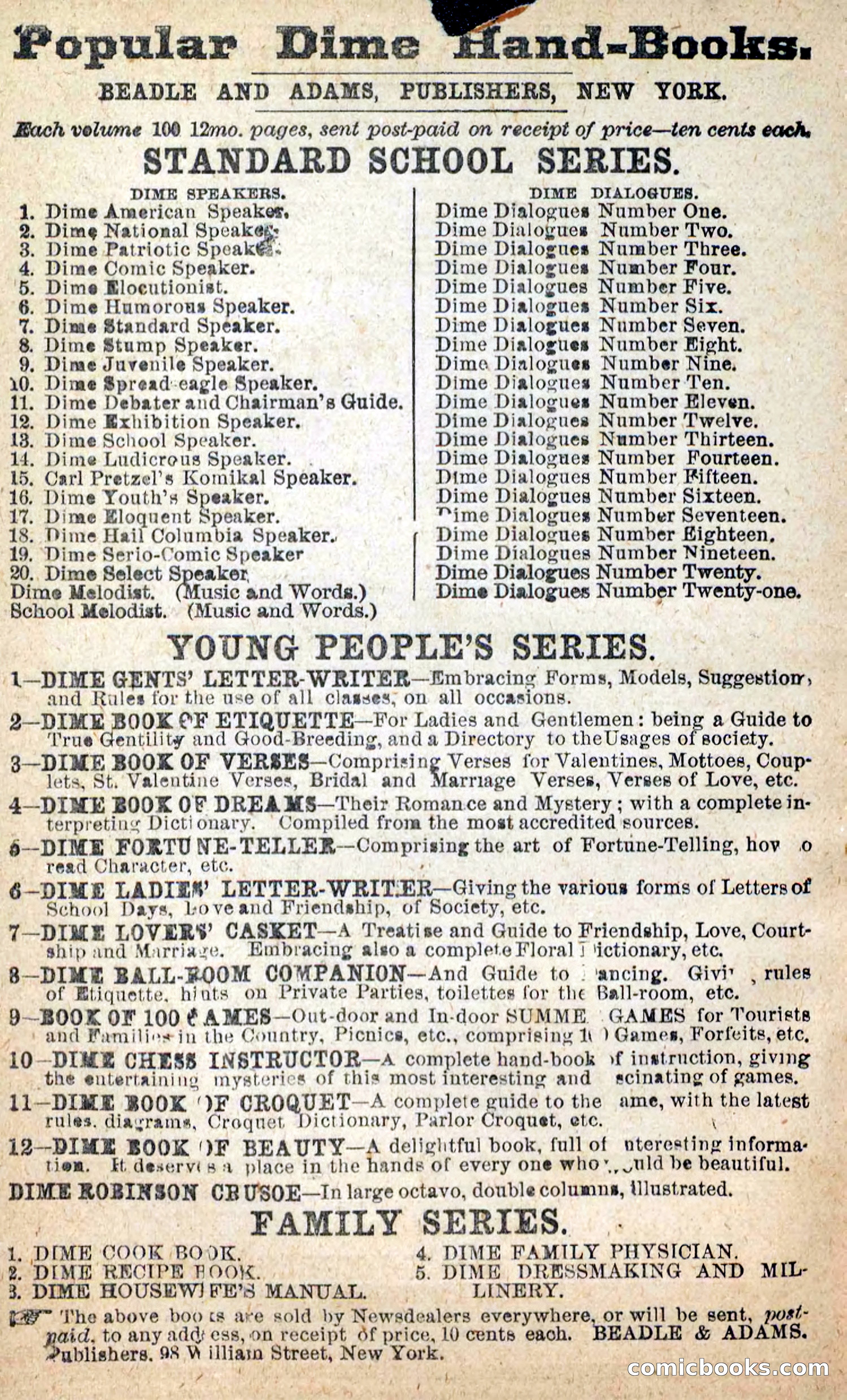 Beadle's New Dime Novels: Nat Wolfe — page 2 of 100