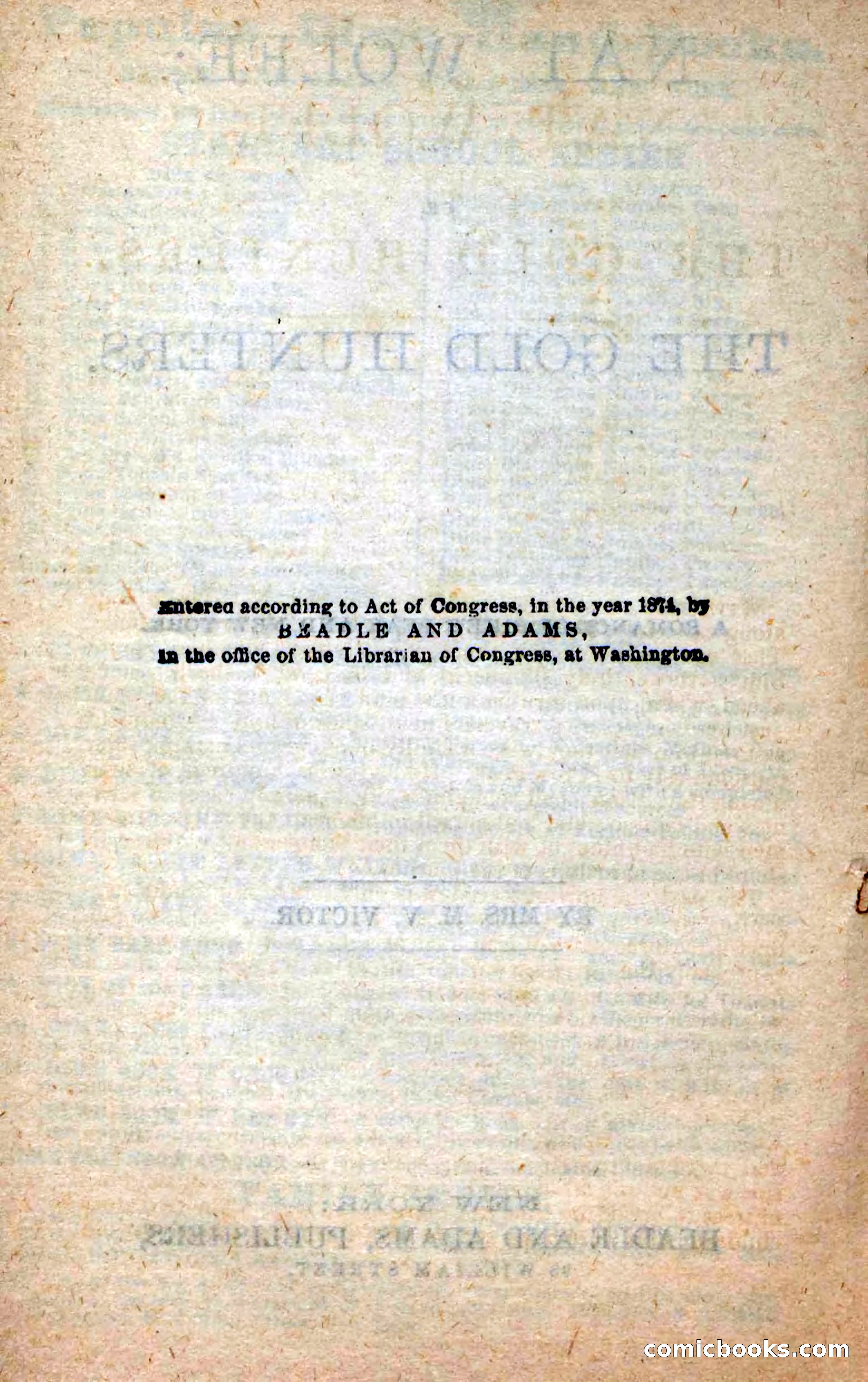 Beadle's New Dime Novels: Nat Wolfe — page 4 of 100