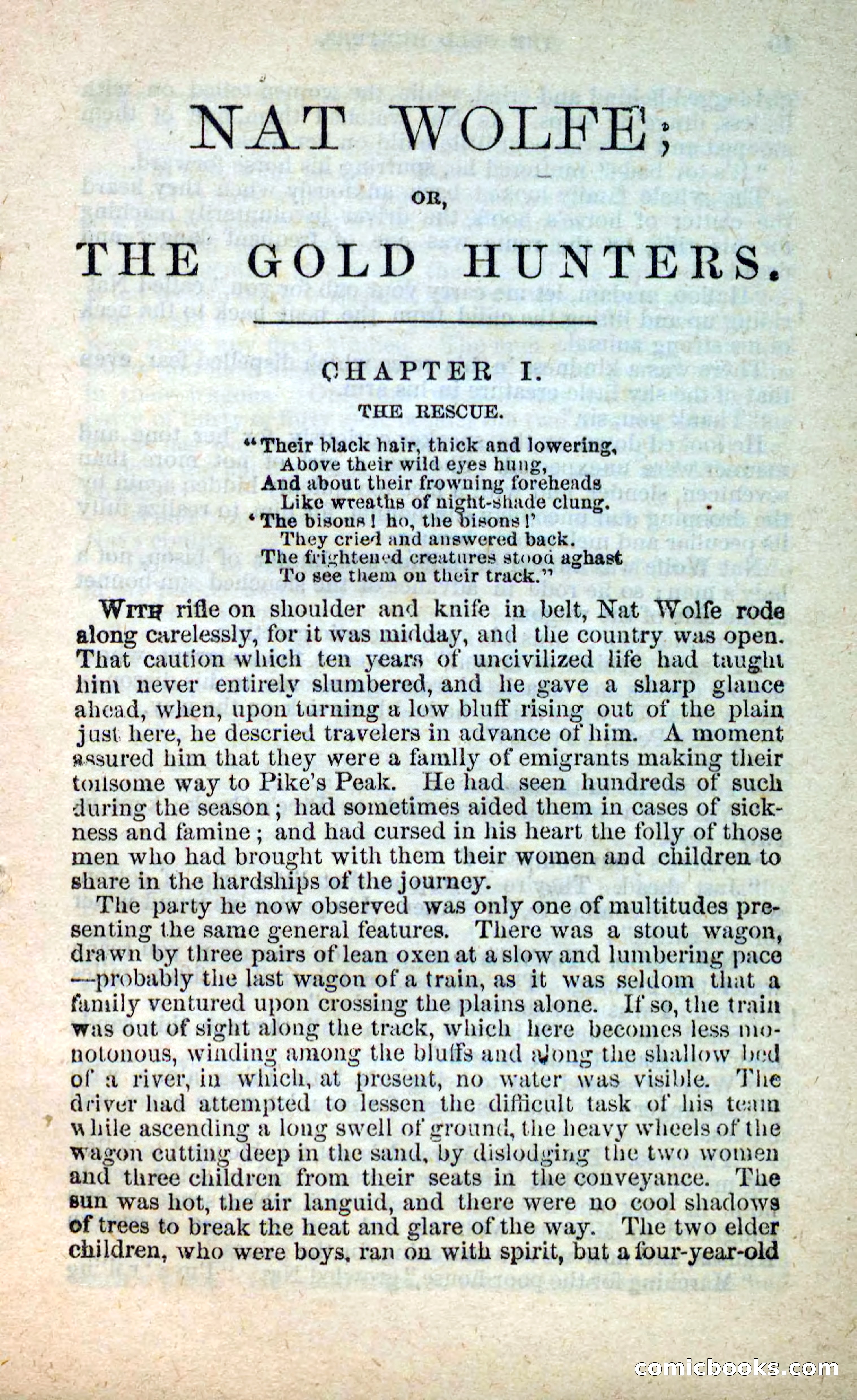 Beadle's New Dime Novels: Nat Wolfe — page 5 of 100