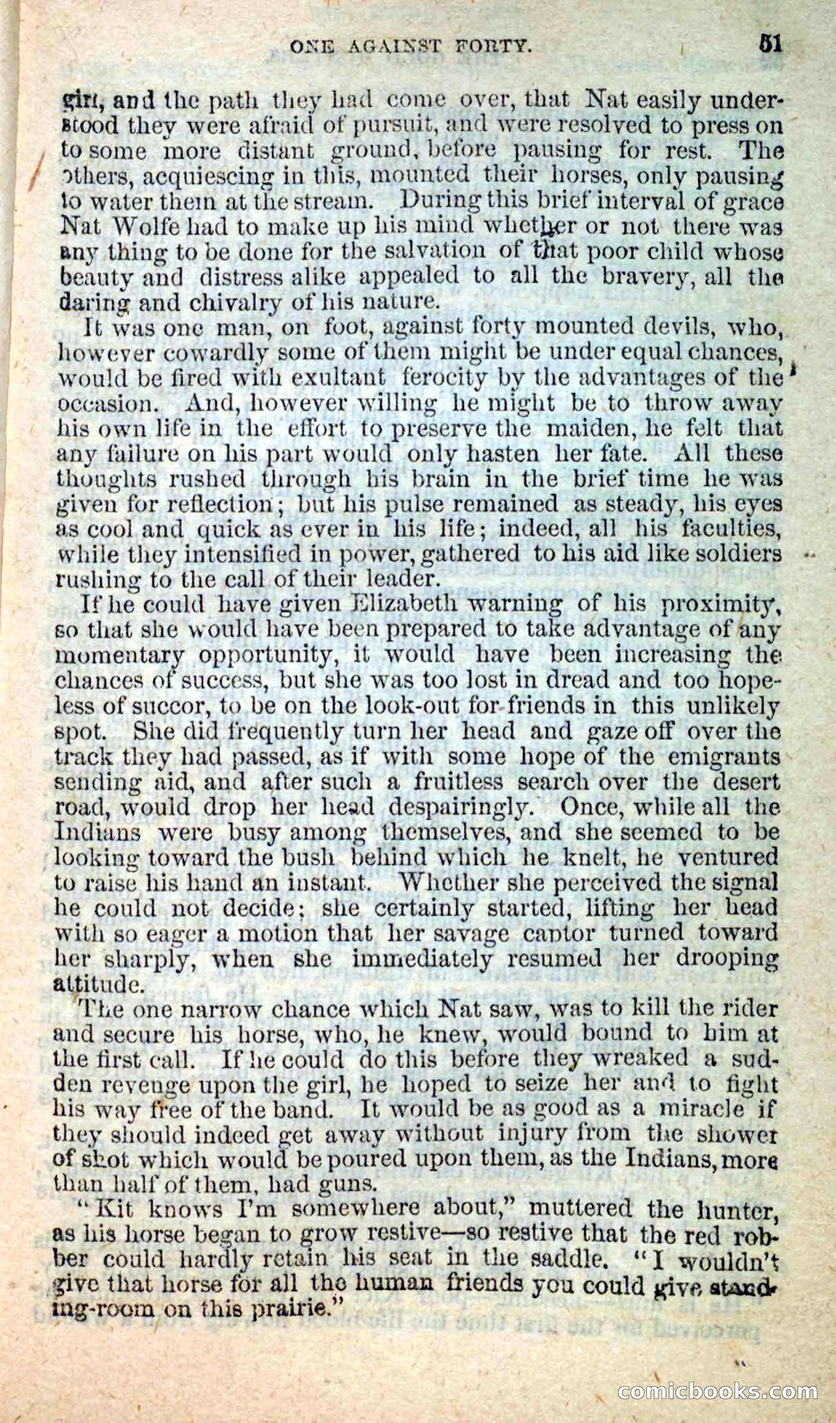Beadle's New Dime Novels: Nat Wolfe — page 47 of 100