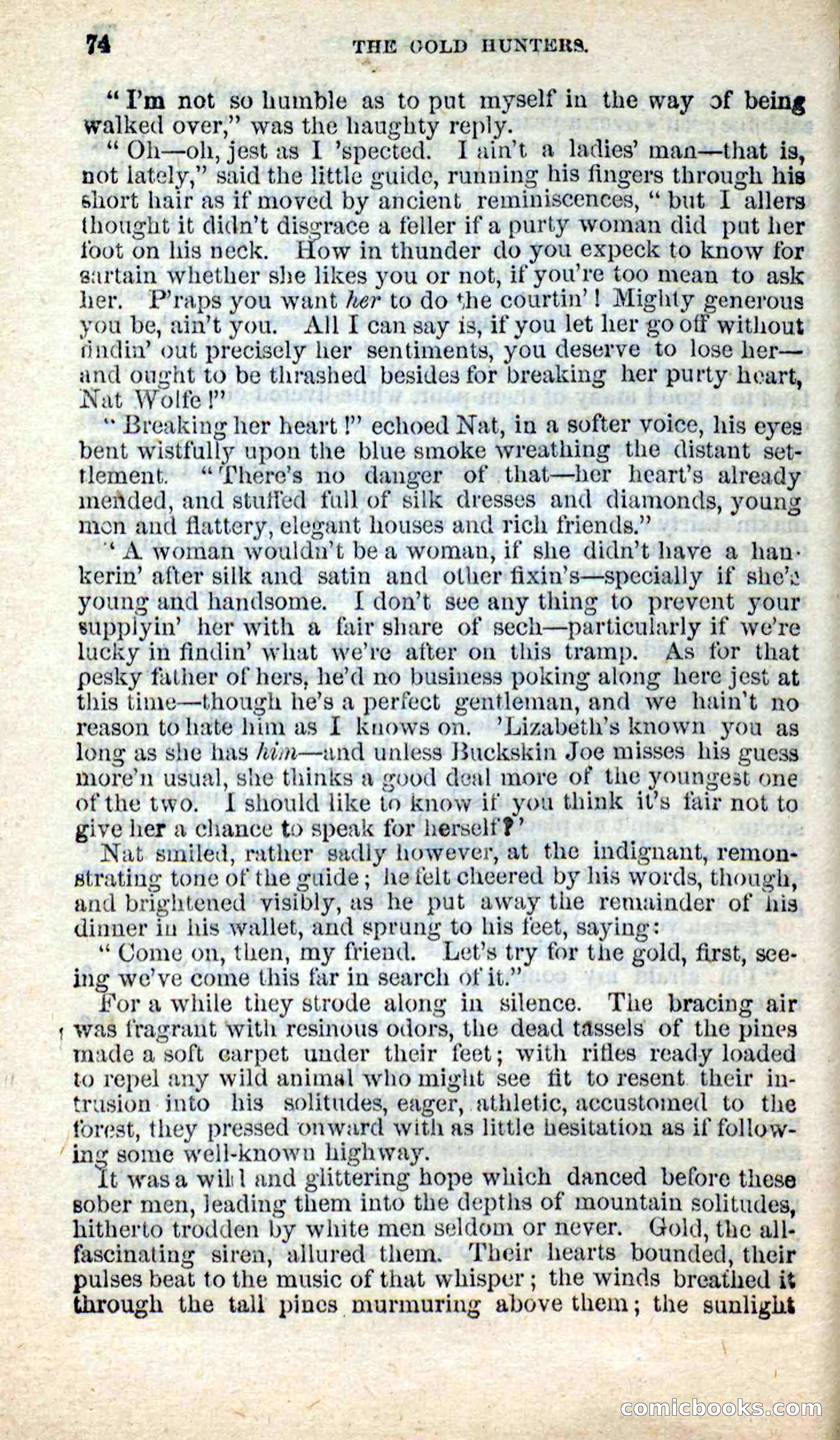 Beadle's New Dime Novels: Nat Wolfe — page 70 of 100