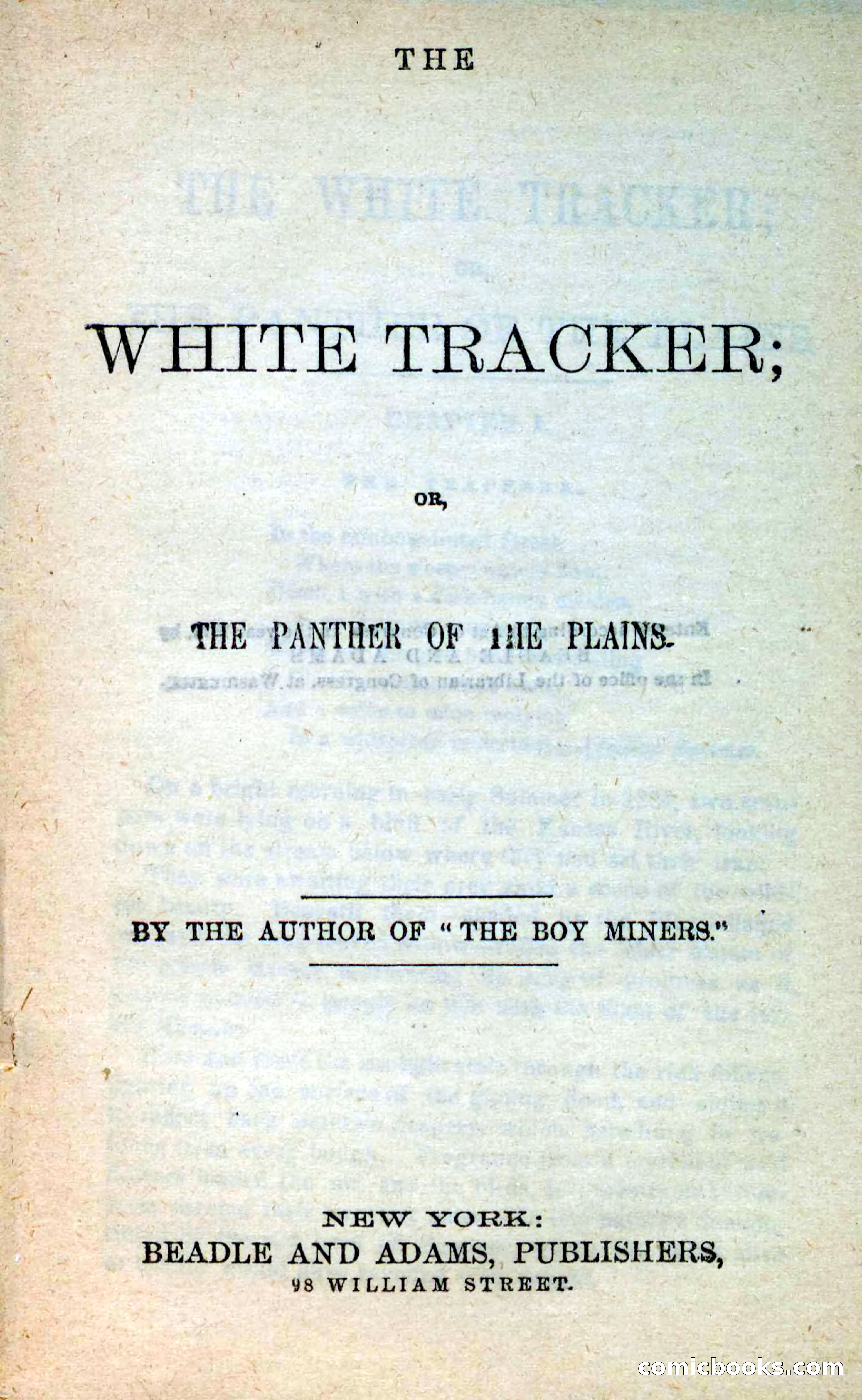 The White Tracker — page 3 of 112