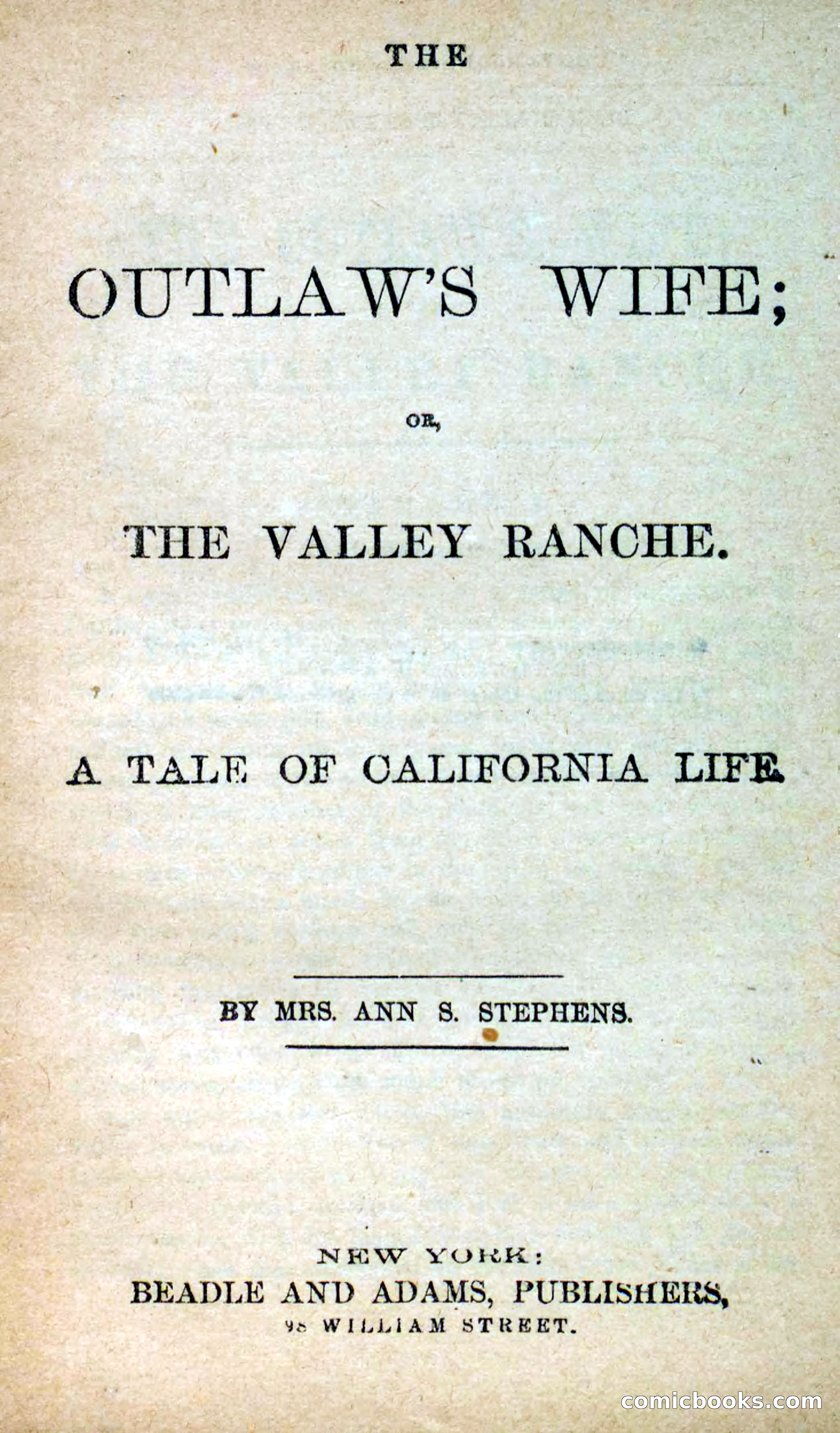 The Outlaw's Wife — page 3 of 132