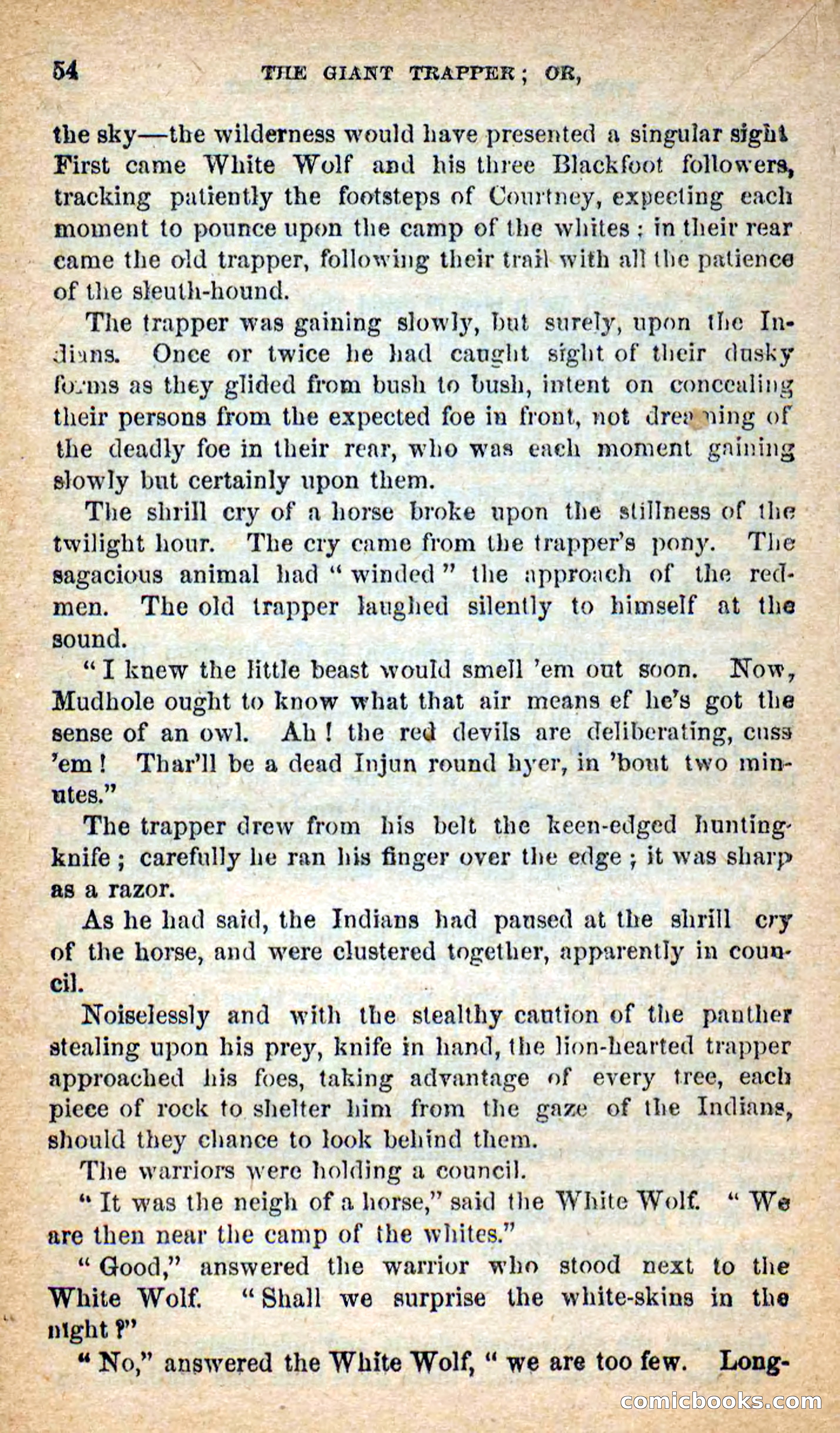 The Tall Trapper — page 50 of 100