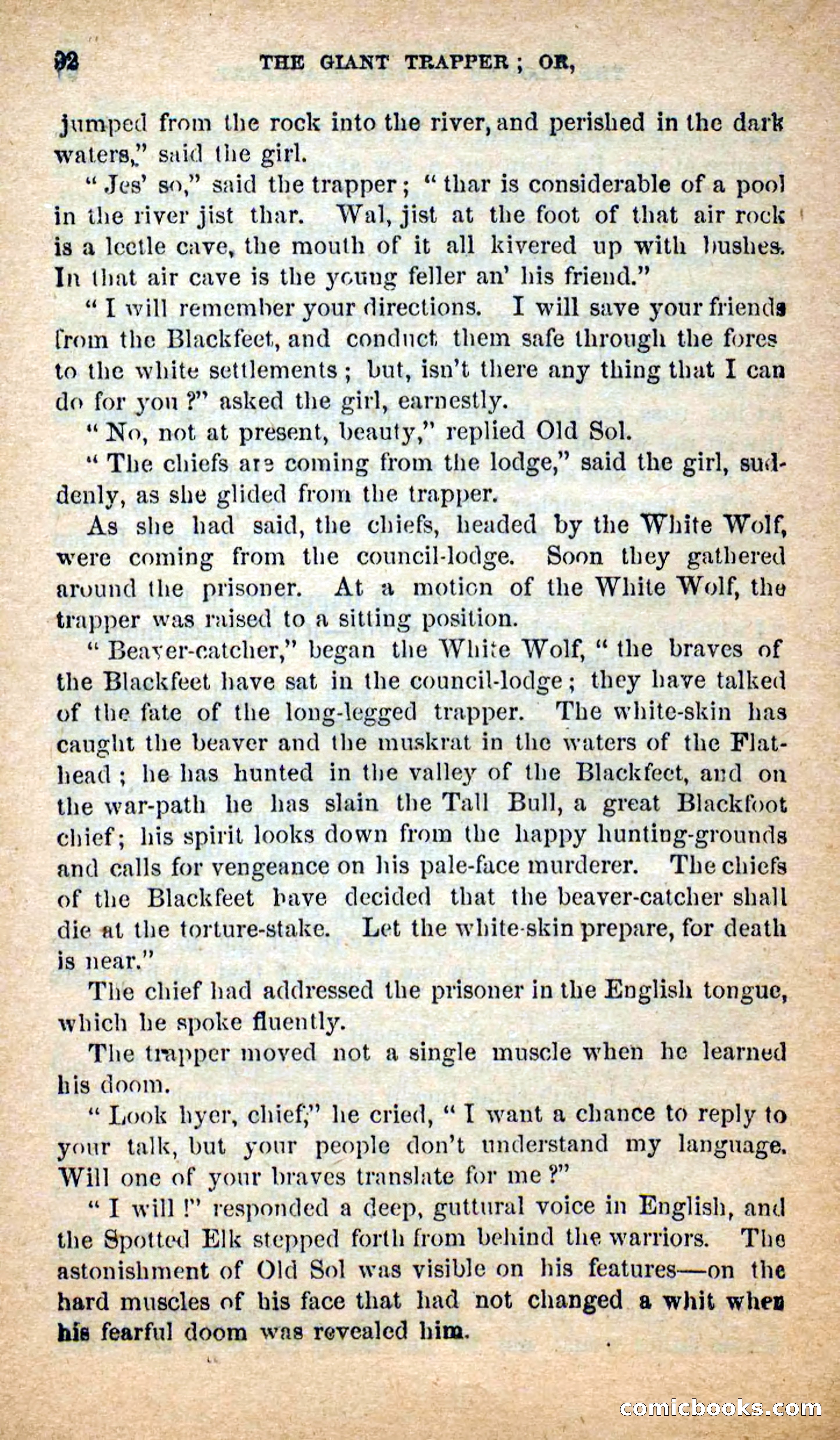 The Tall Trapper — page 88 of 100