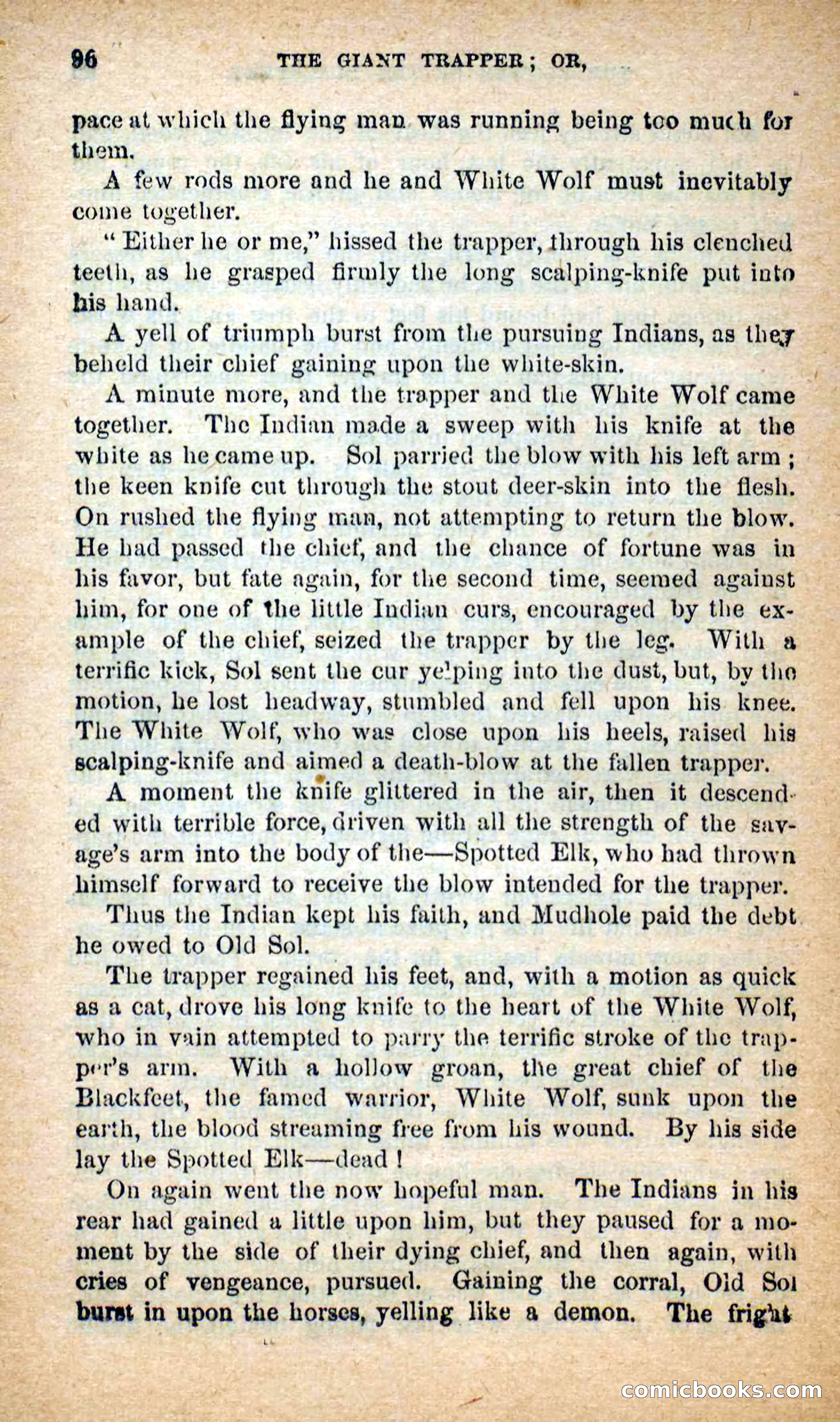 The Tall Trapper — page 92 of 100