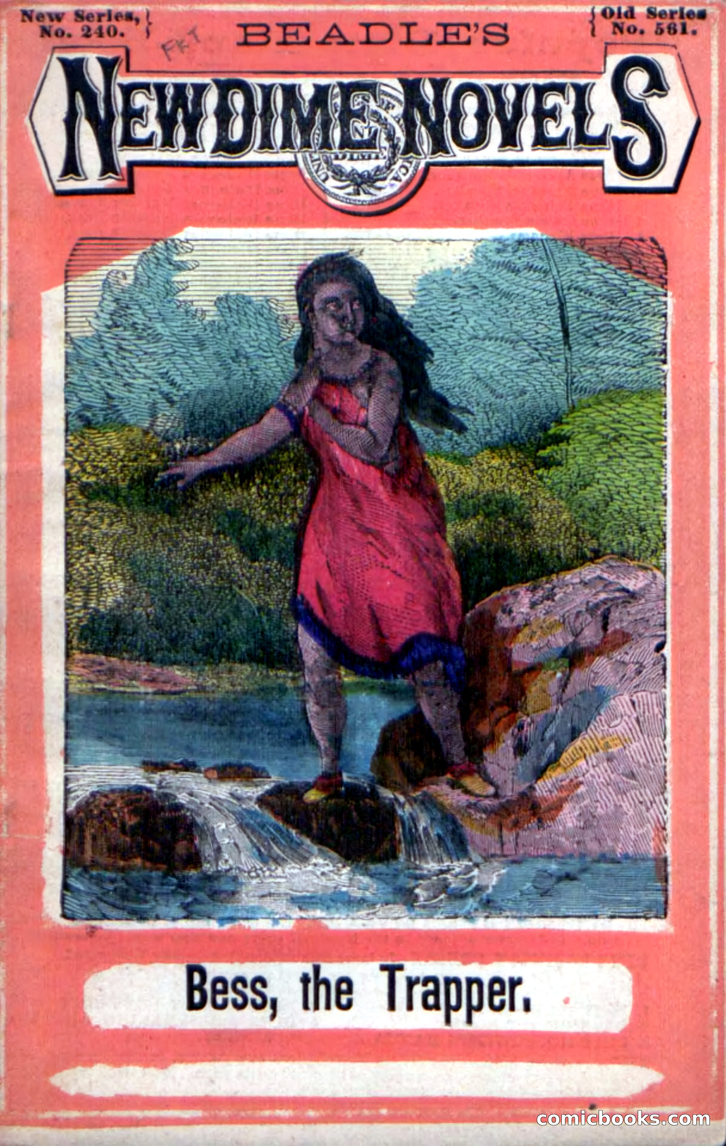 Beadle's New Dime Novels: 'Bess, the Trapper'