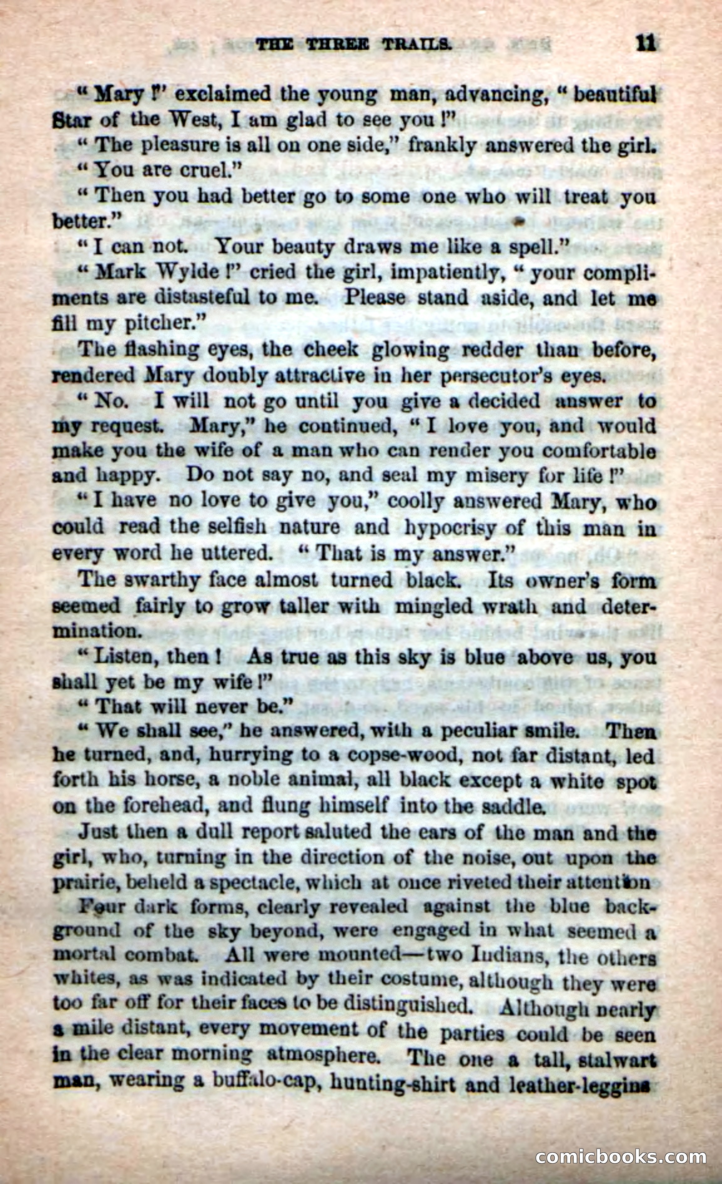 Beadle's Dime Novels: Long Shot — page 7 of 100
