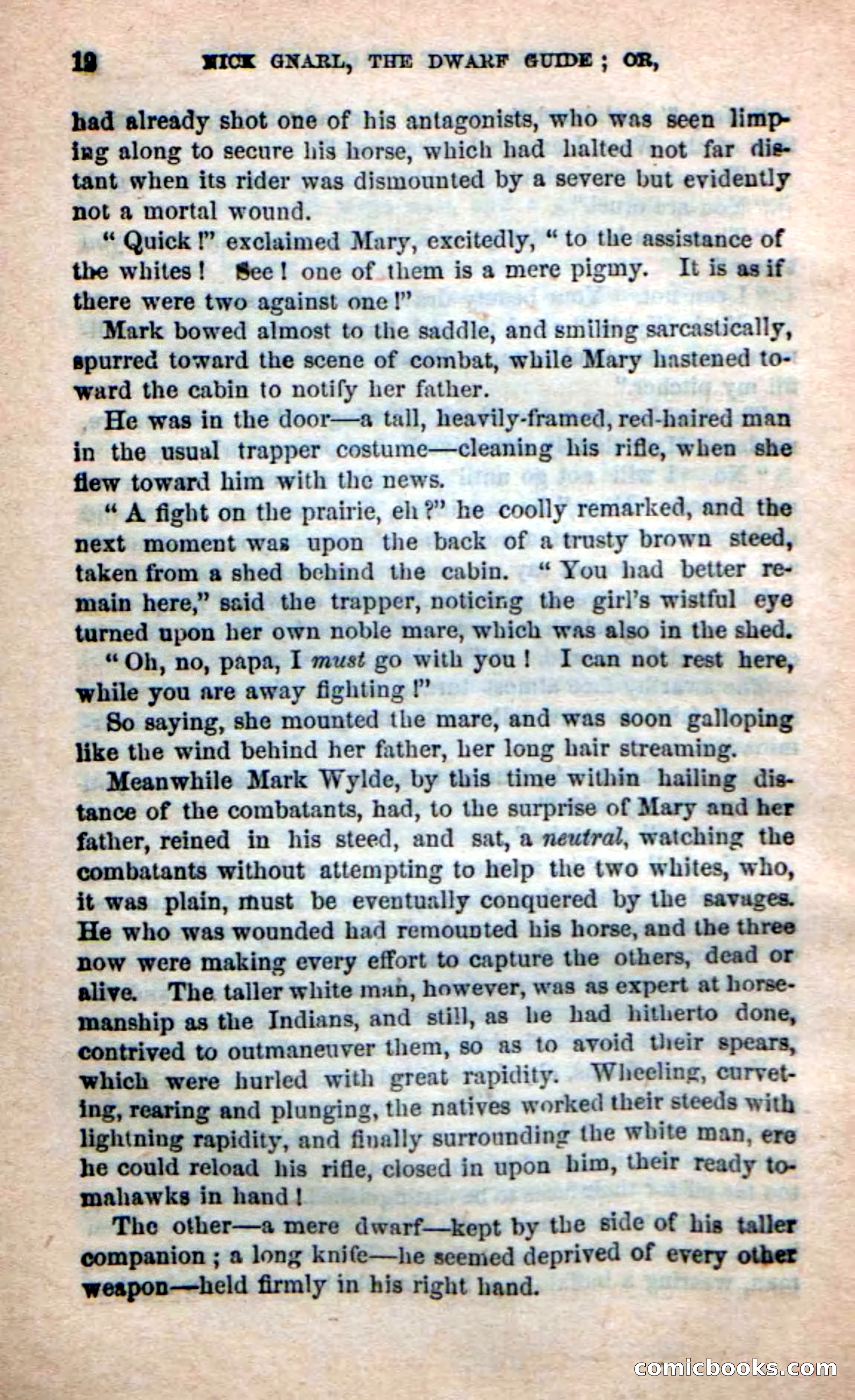 Beadle's Dime Novels: Long Shot — page 8 of 100