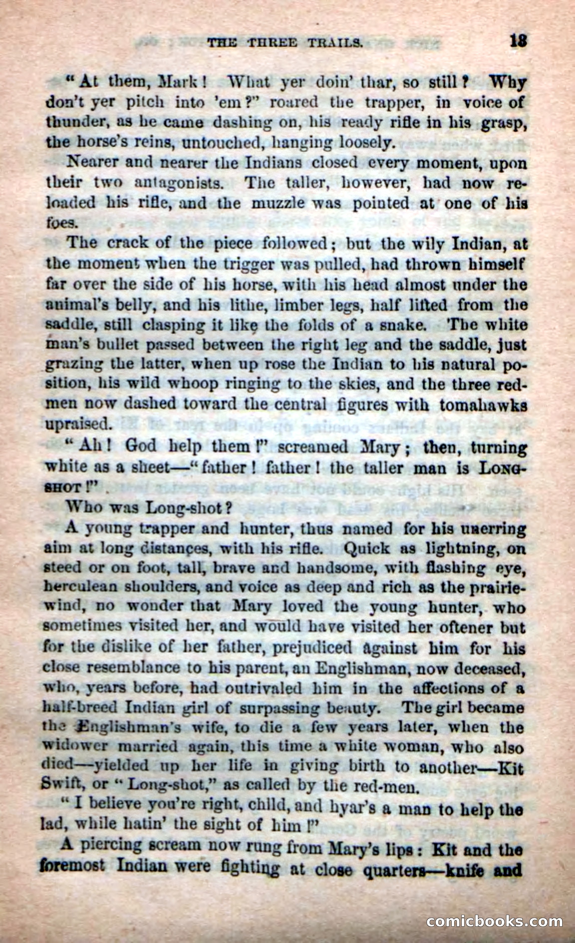 Beadle's Dime Novels: Long Shot — page 9 of 100