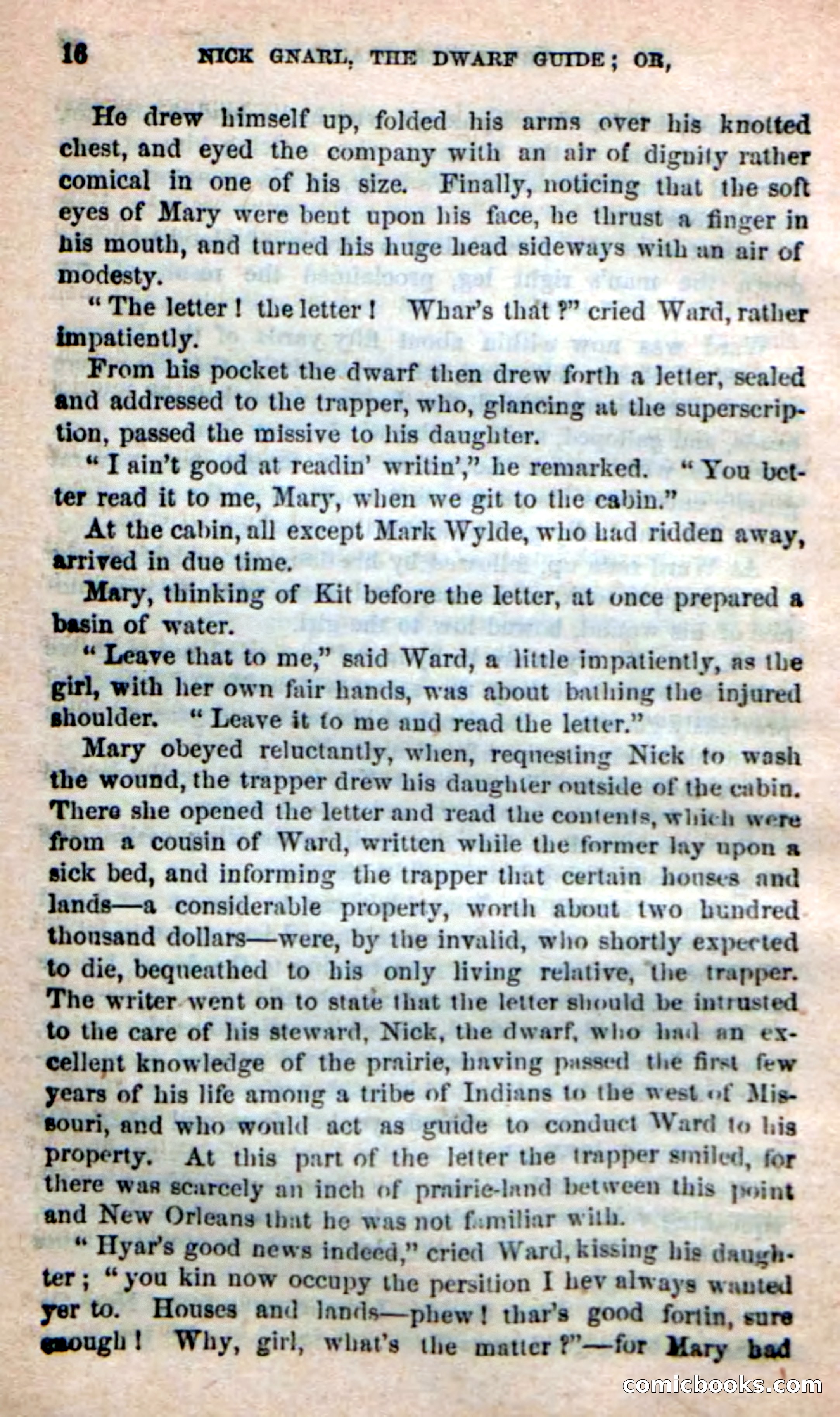 Beadle's Dime Novels: Long Shot — page 12 of 100
