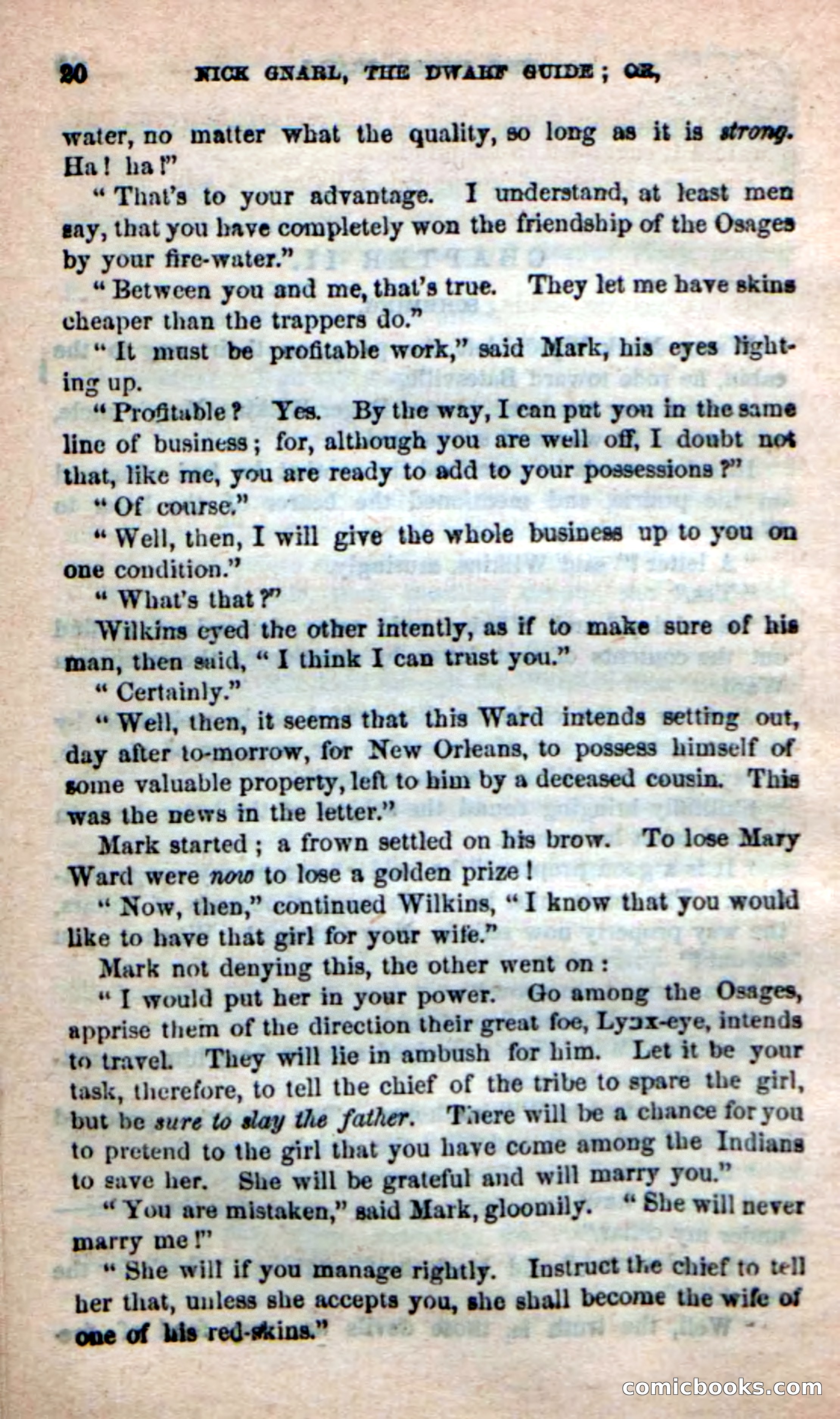 Beadle's Dime Novels: Long Shot — page 16 of 100