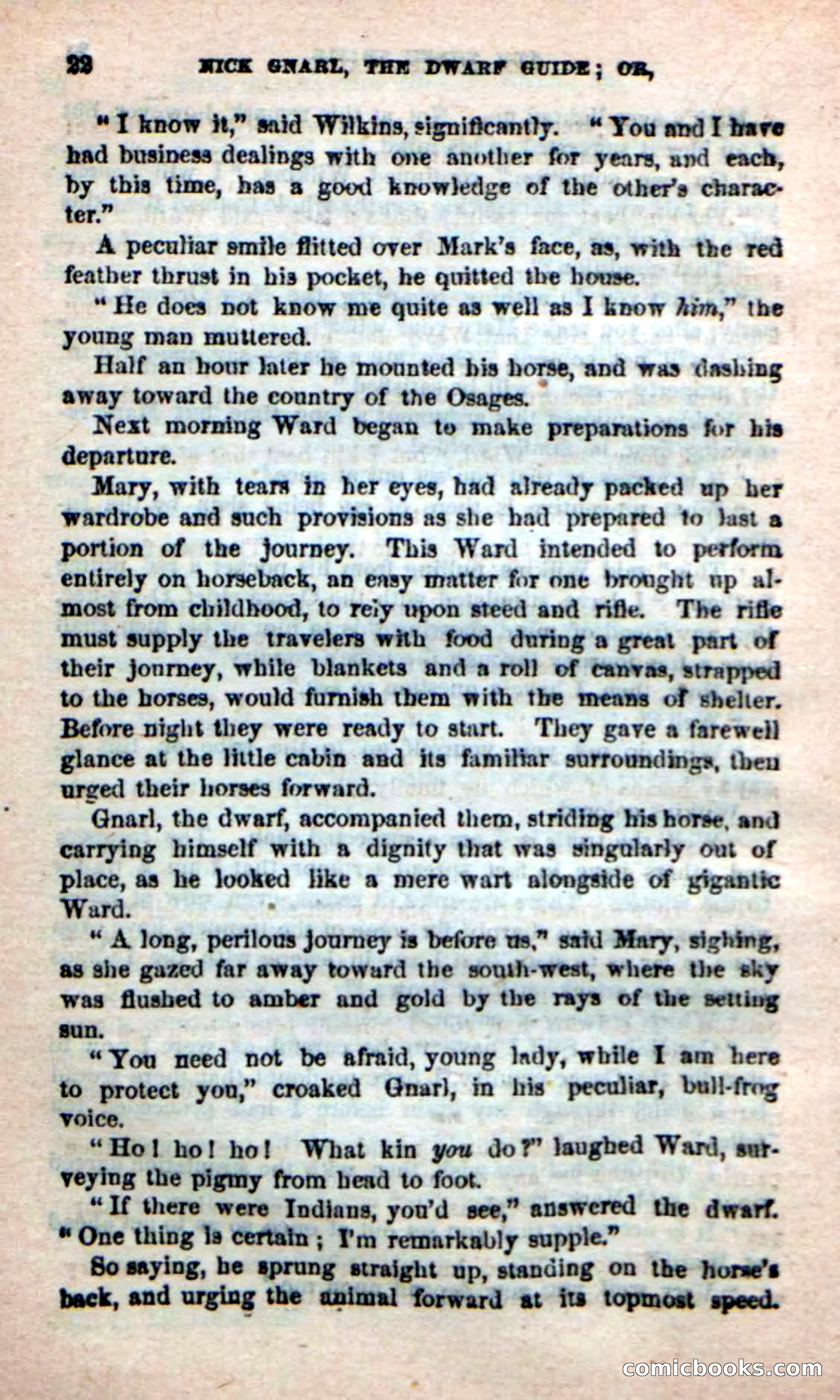 Beadle's Dime Novels: Long Shot — page 18 of 100