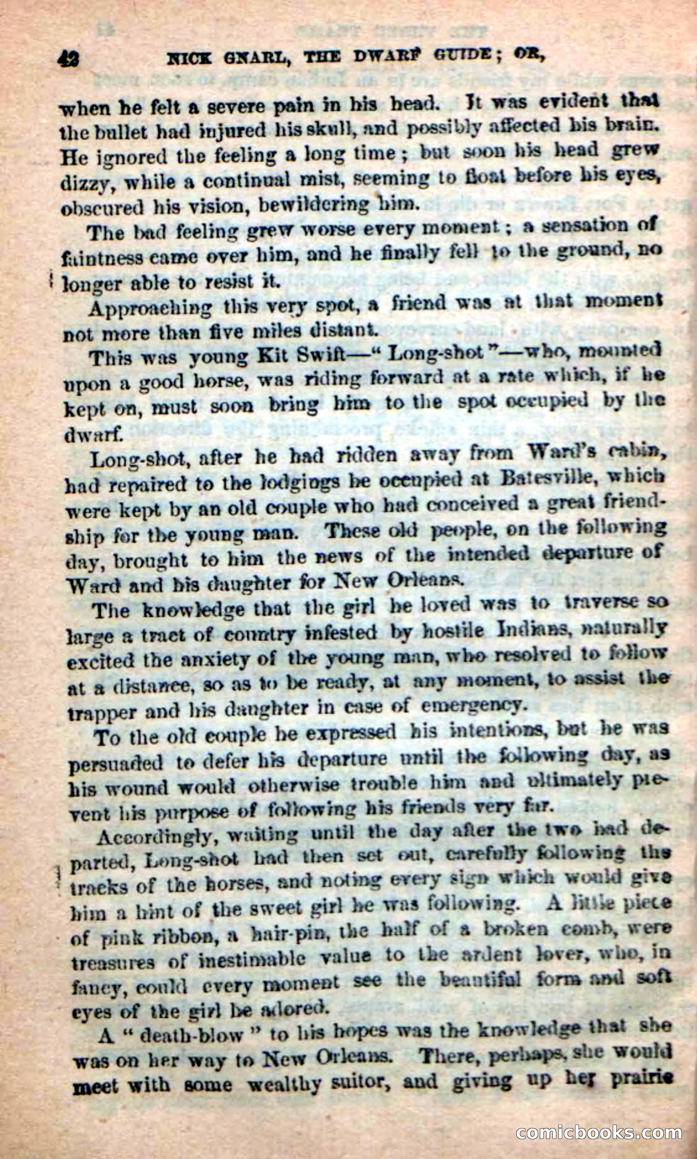 Beadle's Dime Novels: Long Shot — page 38 of 100