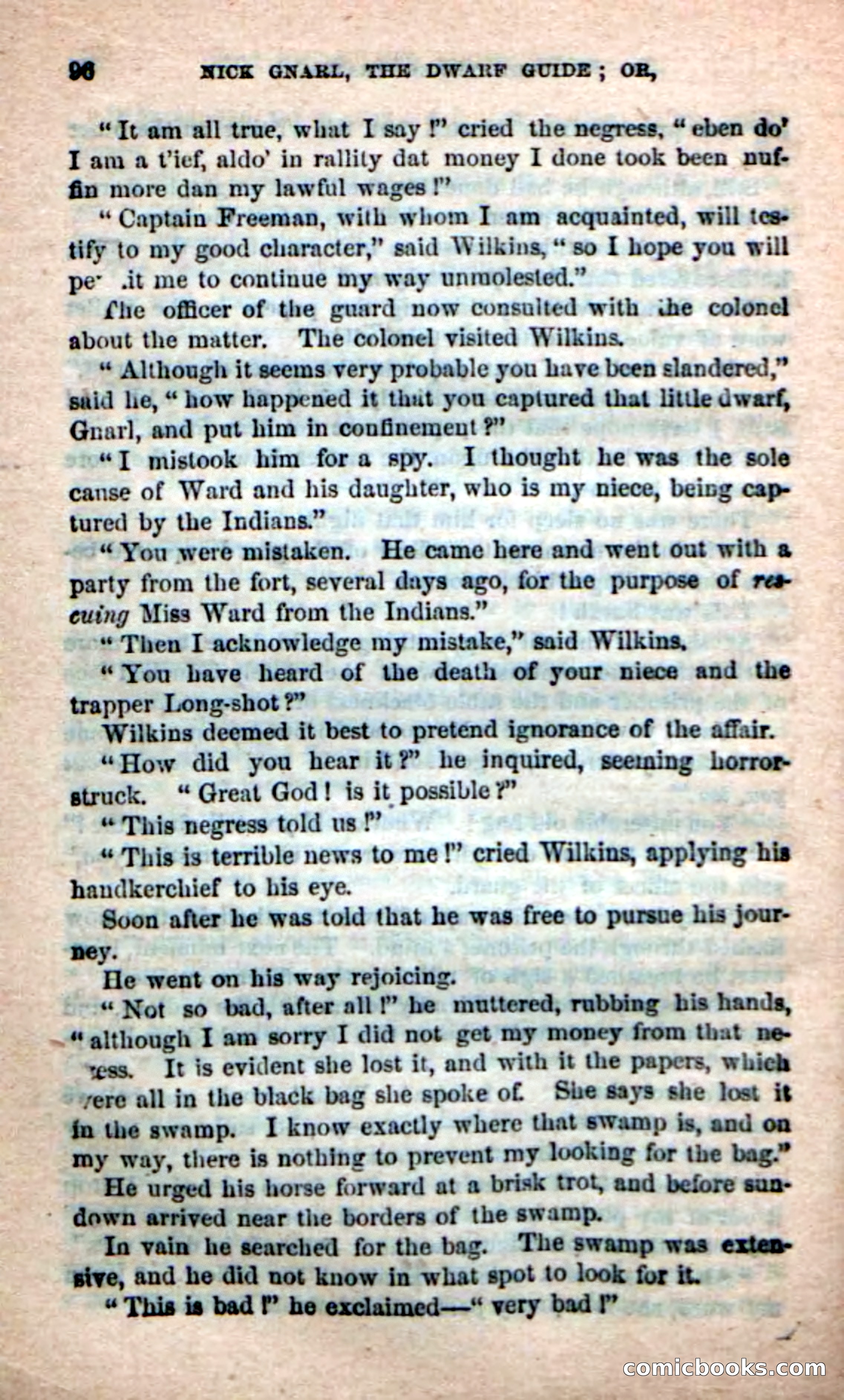 Beadle's Dime Novels: Long Shot — page 92 of 100