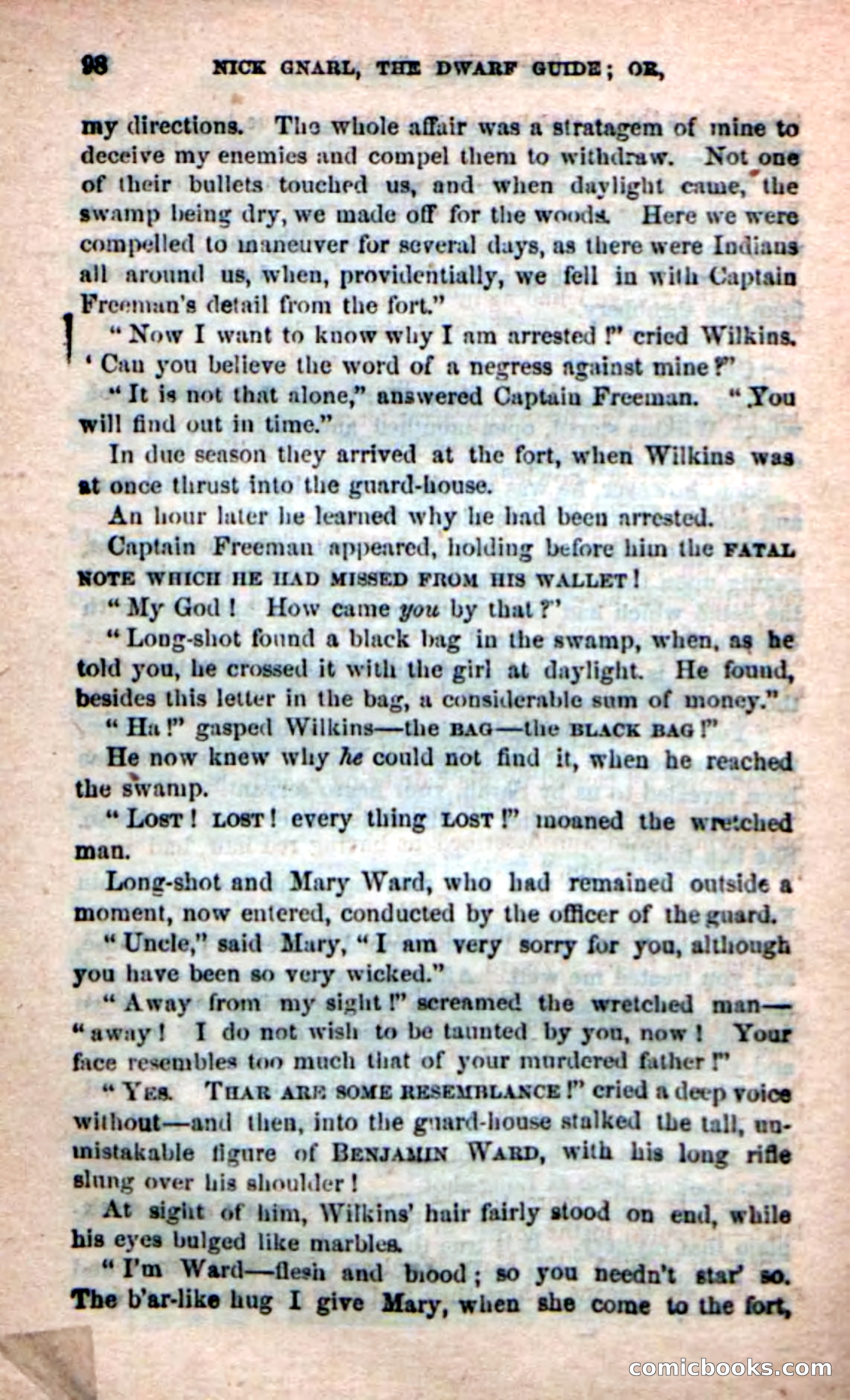 Beadle's Dime Novels: Long Shot — page 94 of 100