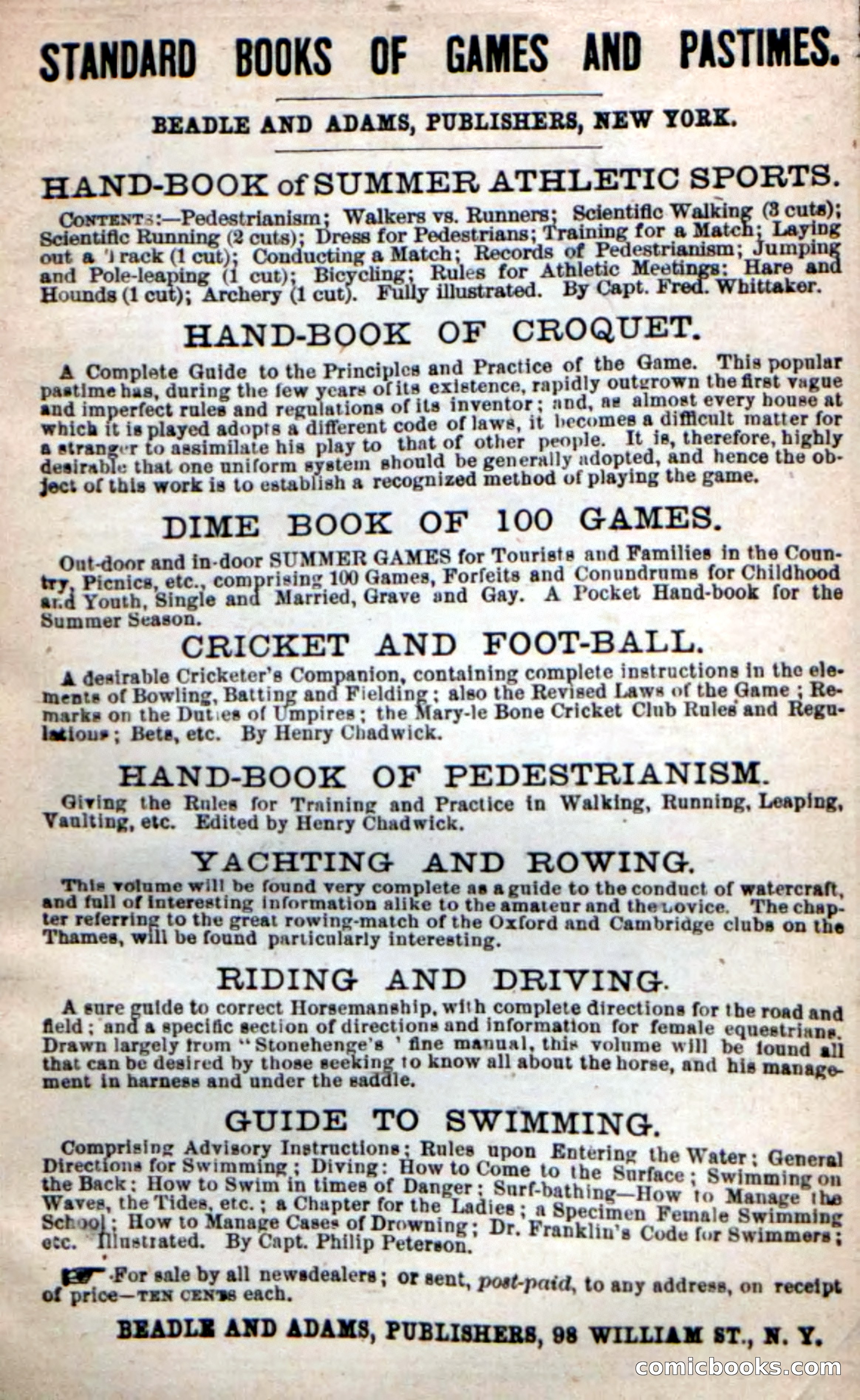 Beadle's Dime Novels: Long Shot — page 99 of 100
