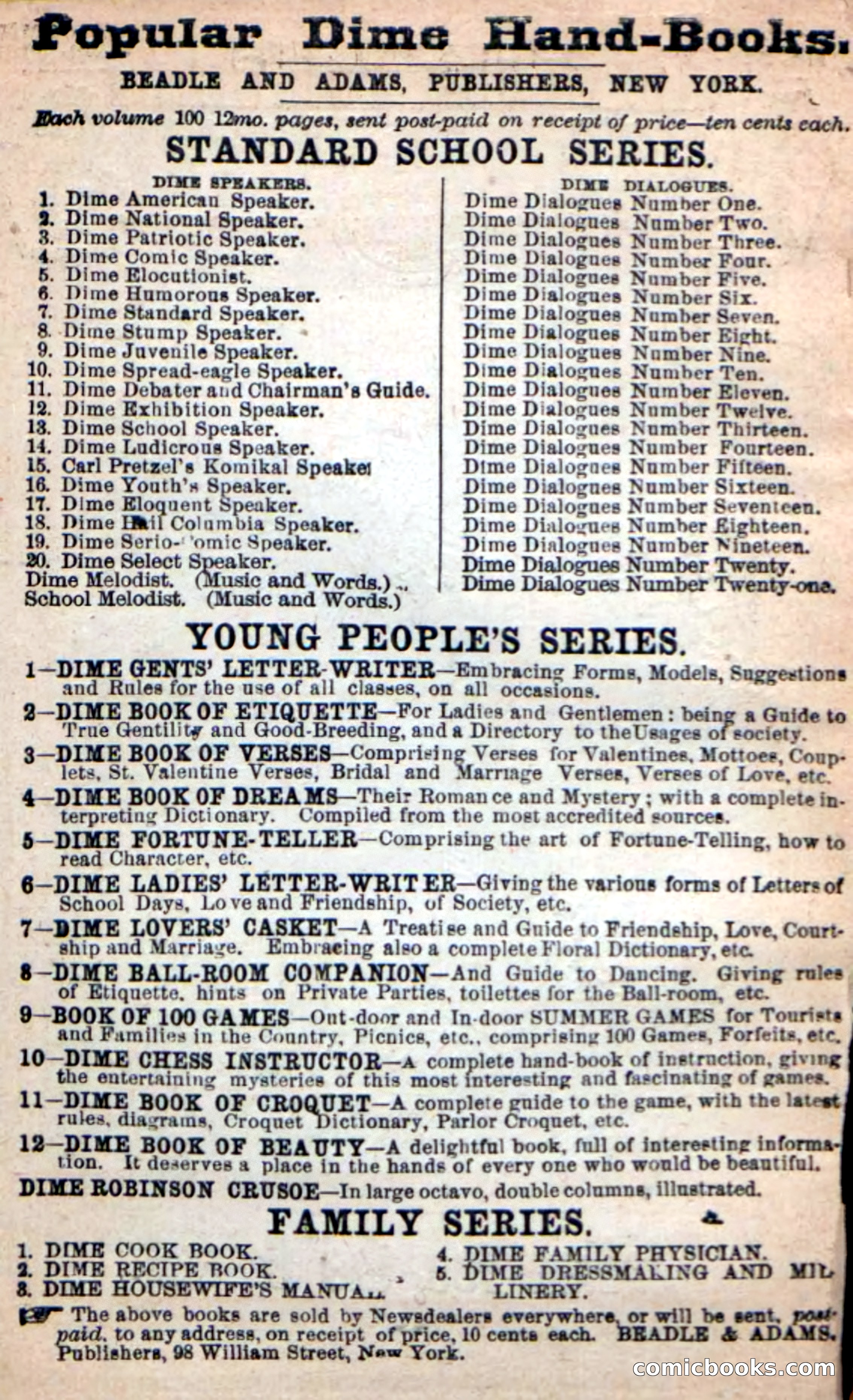 Beadle's New Dime Novels: Indian Joe, the Guide — page 2 of 100