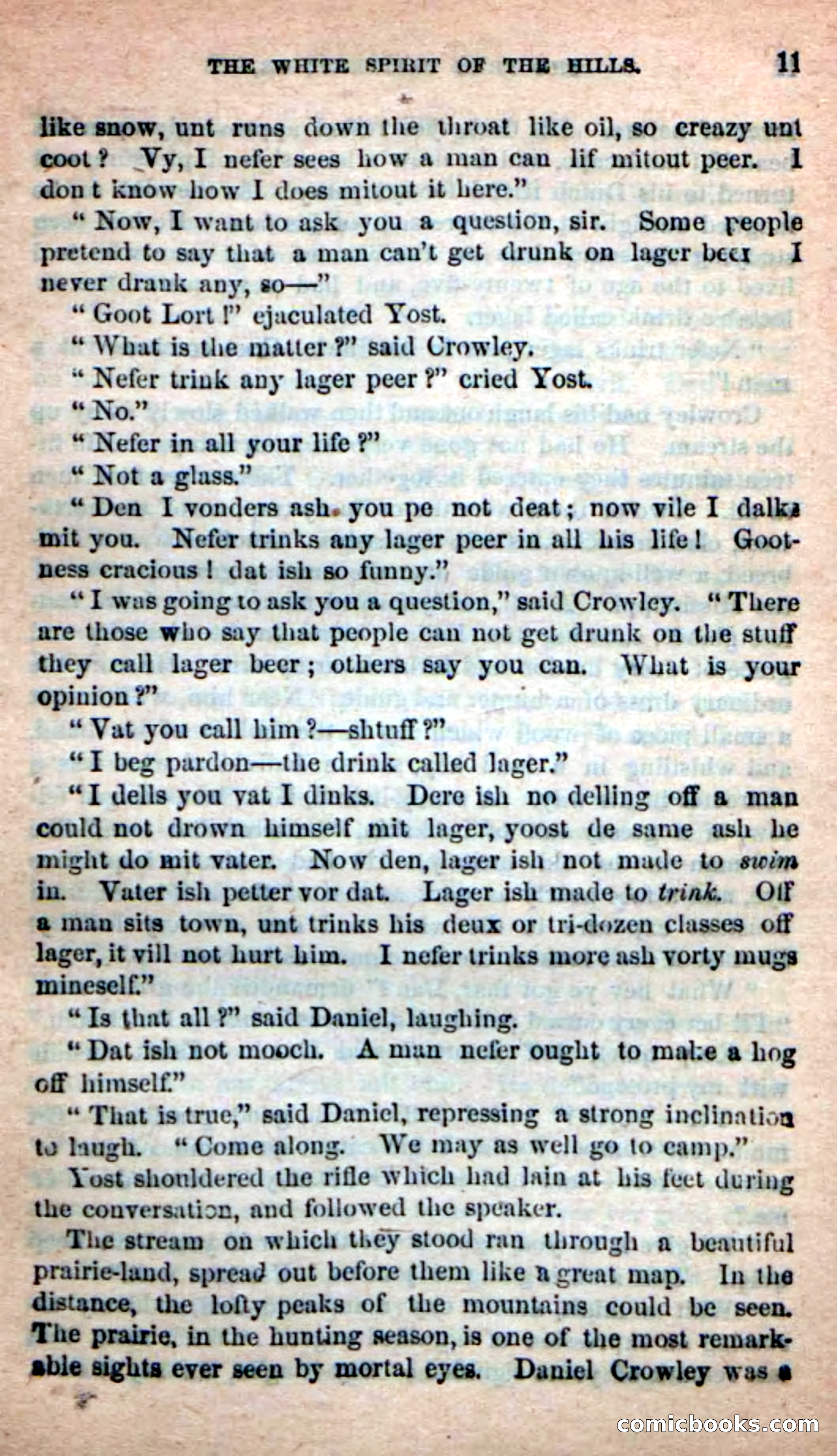Beadle's New Dime Novels: Indian Joe, the Guide — page 7 of 100