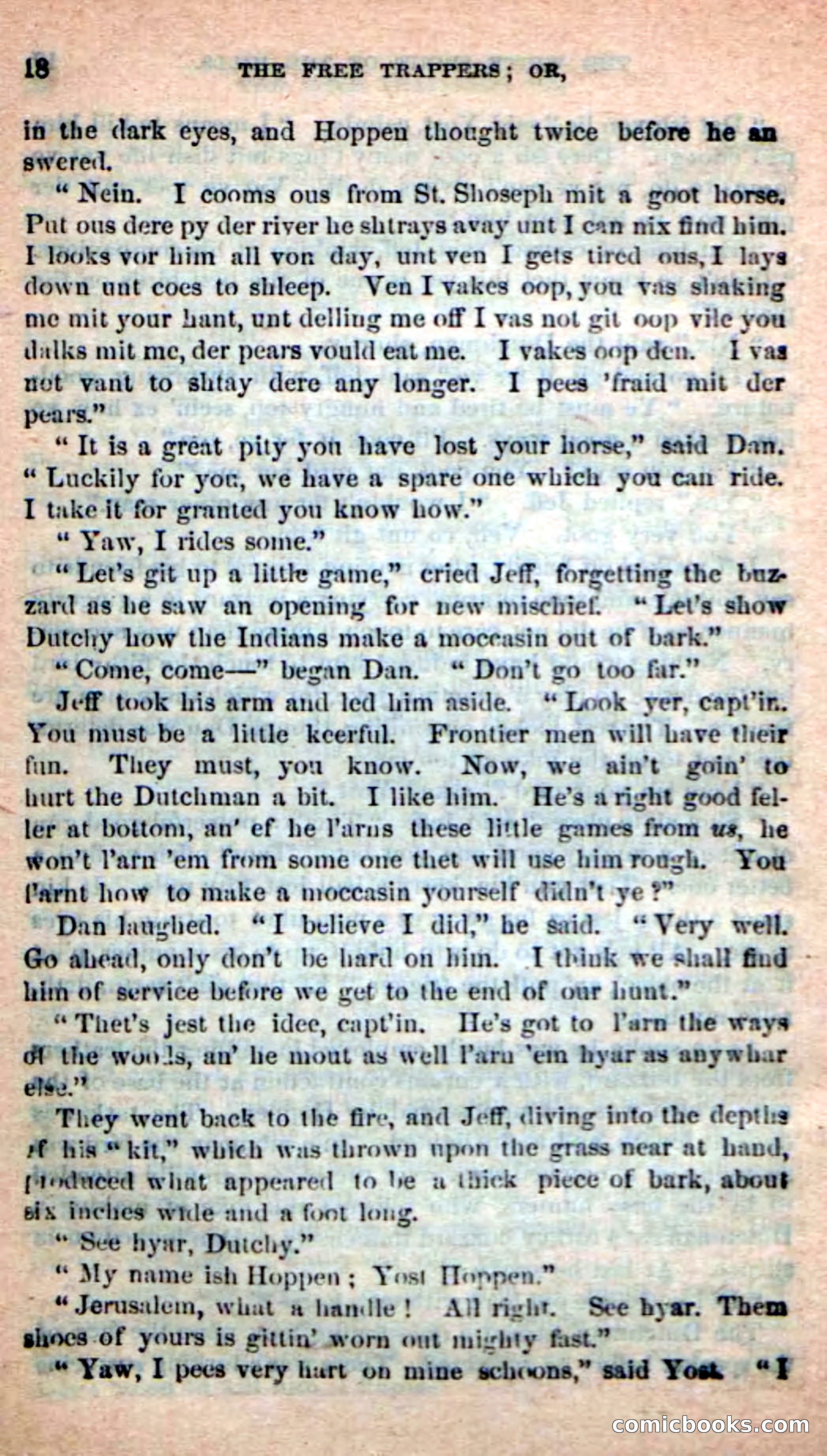 Beadle's New Dime Novels: Indian Joe, the Guide — page 14 of 100