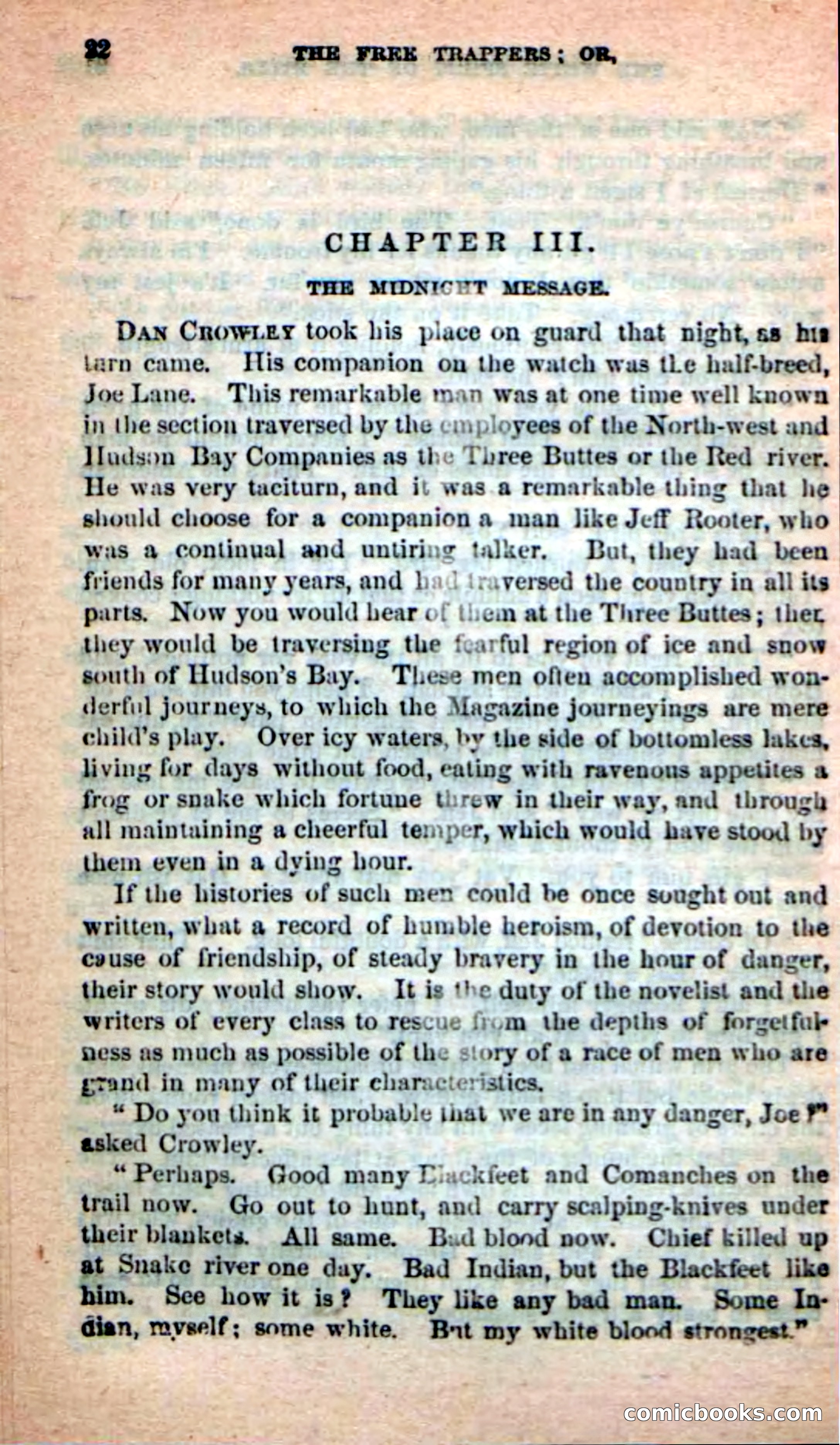 Beadle's New Dime Novels: Indian Joe, the Guide — page 18 of 100