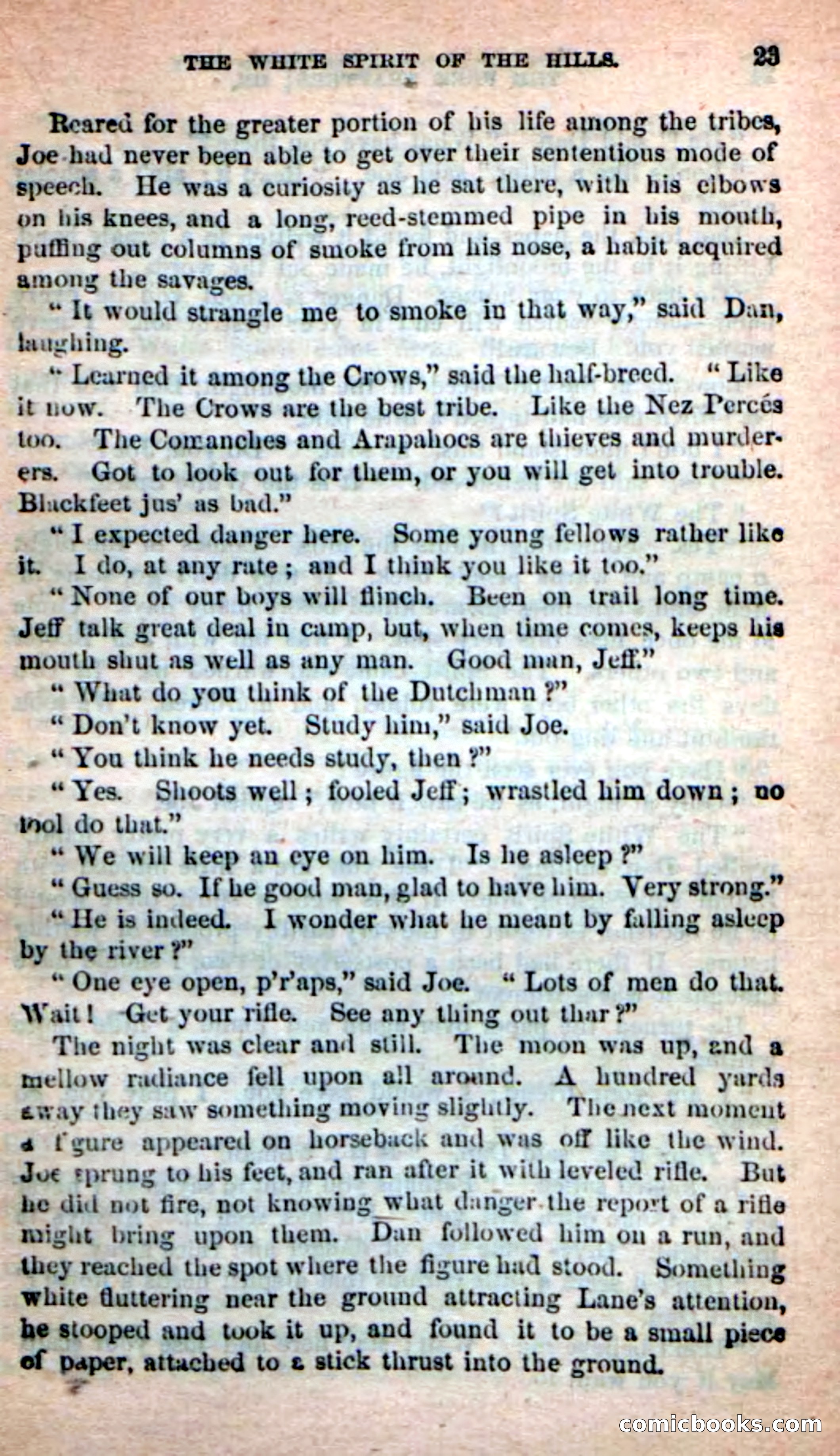 Beadle's New Dime Novels: Indian Joe, the Guide — page 19 of 100